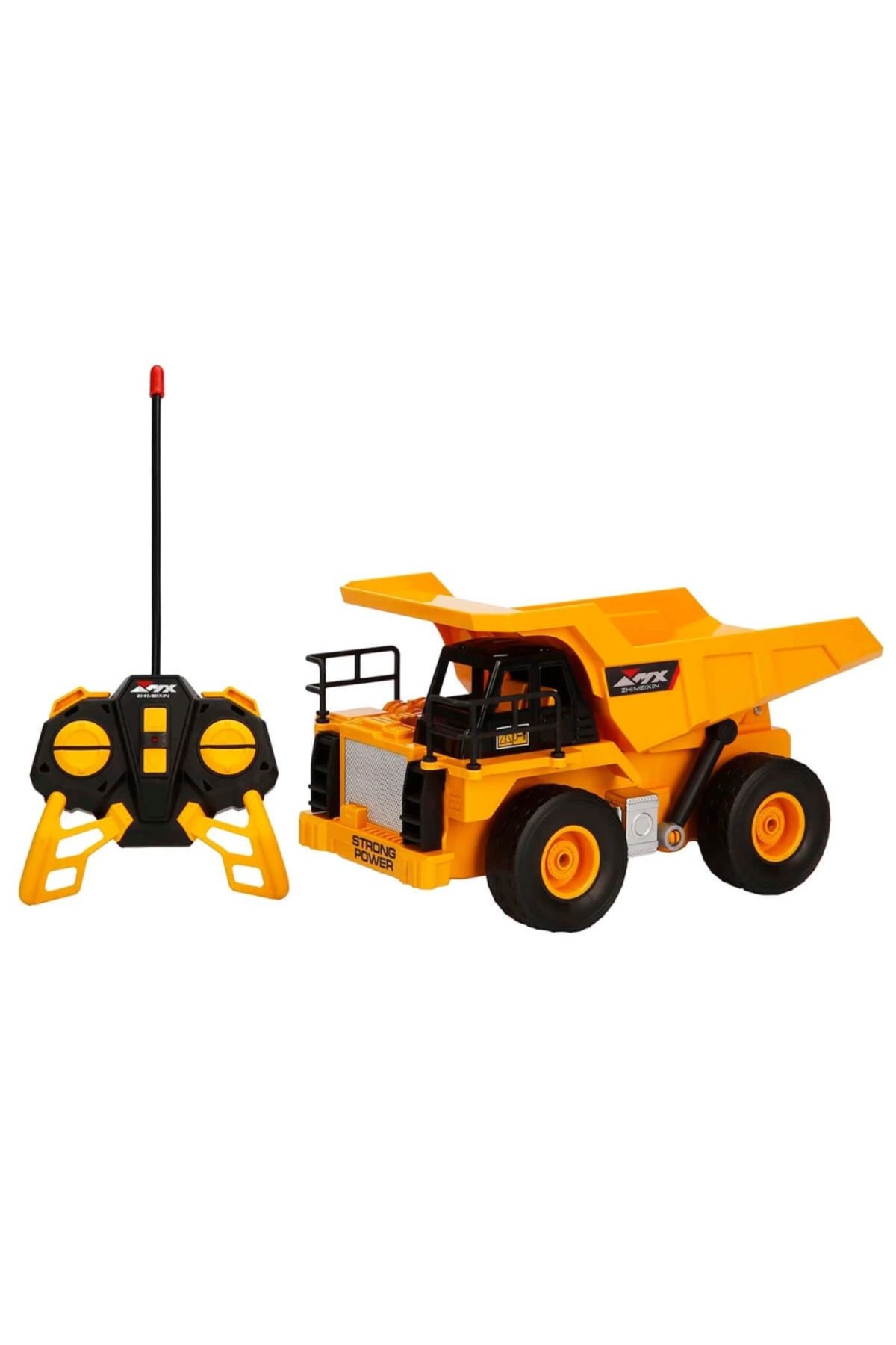 Sunman 1:24 Uzaktan Kumandalı Damperli Kamyon – Işıklı, Şarjlı, 5CH İnşaat Aracı