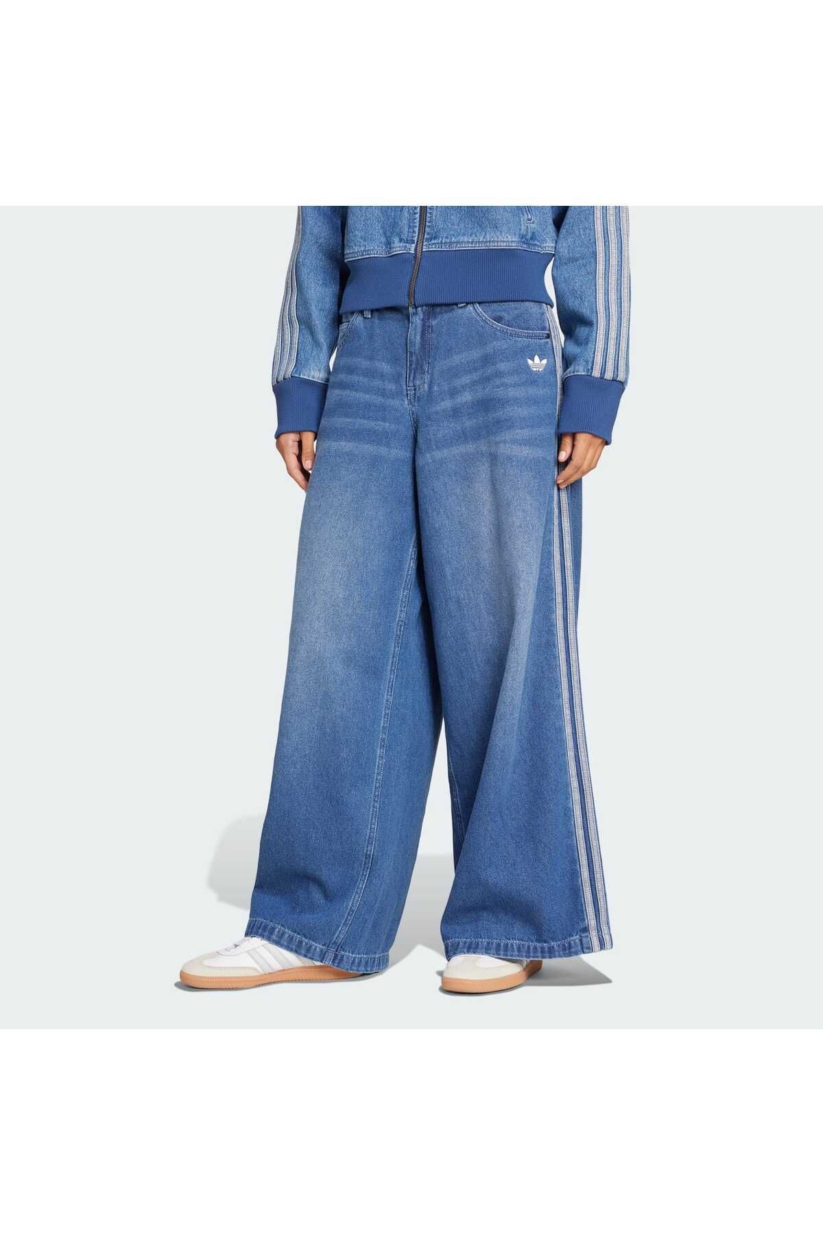 adidas DENIM WIDE PANT