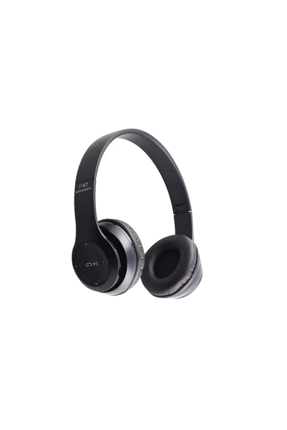 Monte Lua P47 Kulak Üstü 5.0 Radyolu Bluetooth Kulaklık Siyah