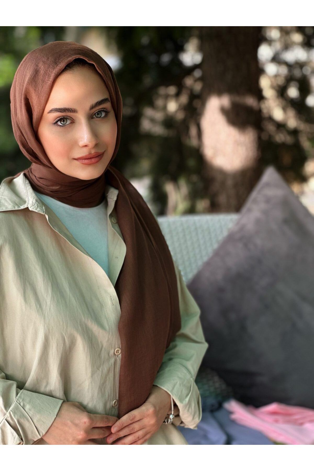 Arwella Dünya'nın En Rahat Dubai Şalı - Kahve