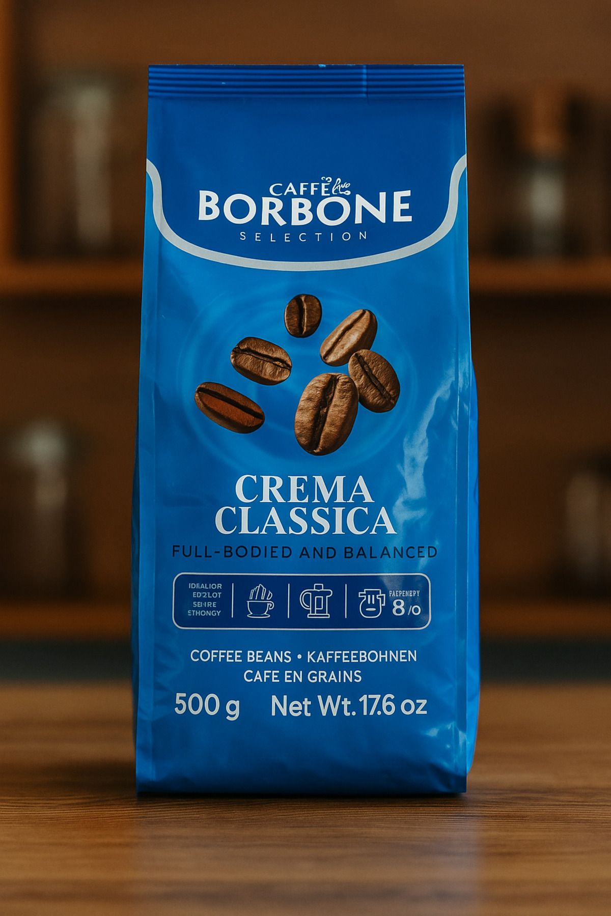 Caffe Borbone Caffè Borbone Crema Classica Çekirdek Kahve 500g