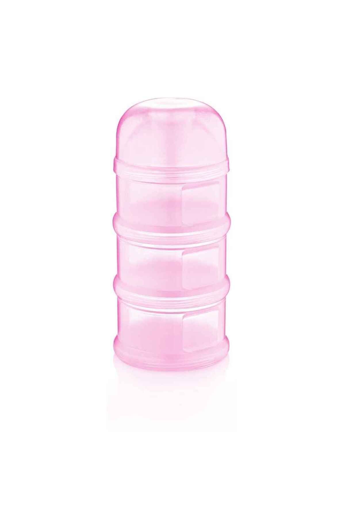 TYYLİ BabyJem Katlı Toz Mama Kabı 545 Pembe