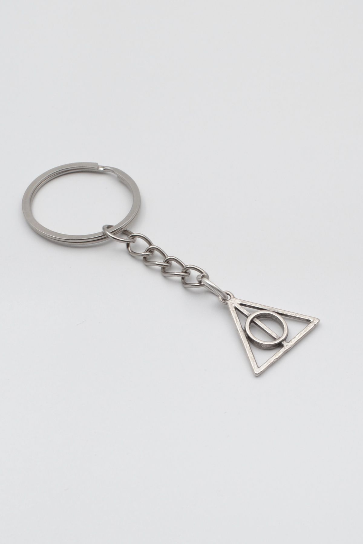 Bu Farklı-Breloc minim Harry Potter Relicvele Morții - Placat cu argint antic - Femei Bărbați 2