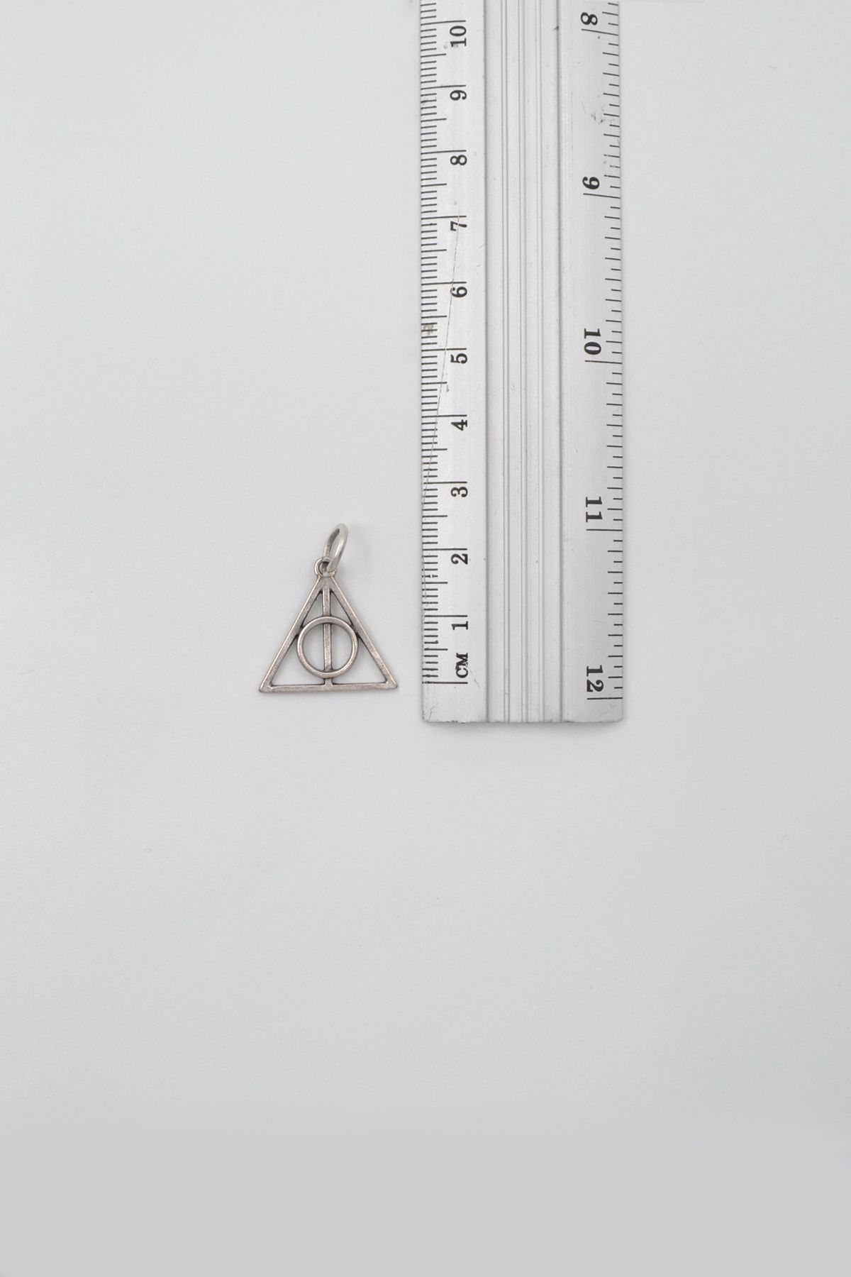 Bu Farklı-Breloc minim Harry Potter Relicvele Morții - Placat cu argint antic - Femei Bărbați 4