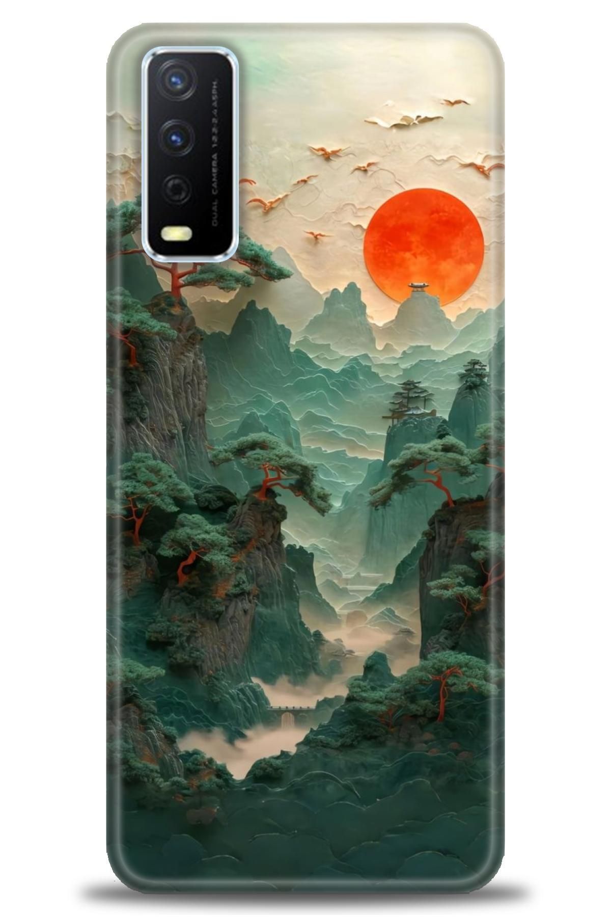 CooperTech Vivo Y20 / Y20S İle Uyumlu HD Baskılı Silikon Kılıf - ÖzelSeriVivo - 2653