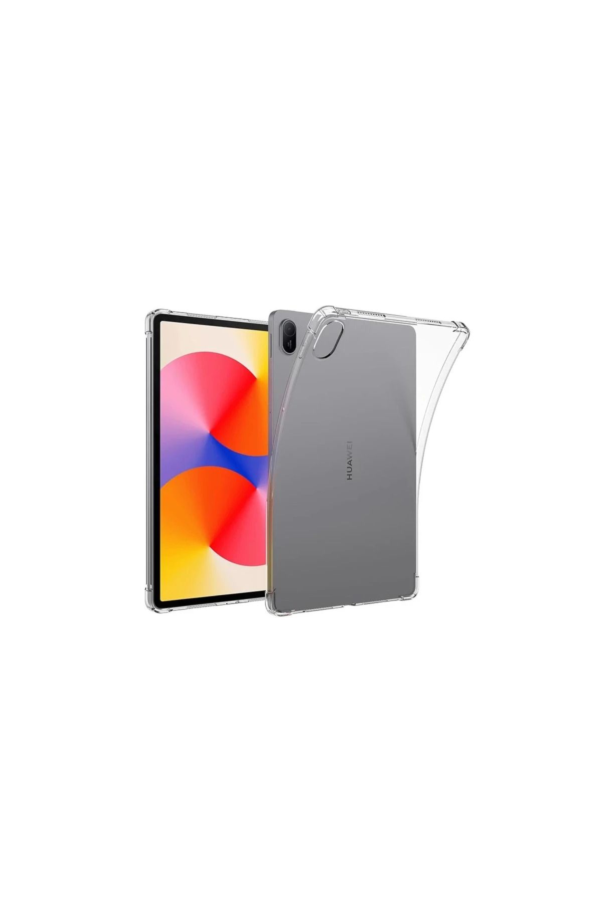 Toptan Bulurum Huawei MatePad SE 11 Kılıf Anti Şeffaf Tablet Silikon - Şeffaf