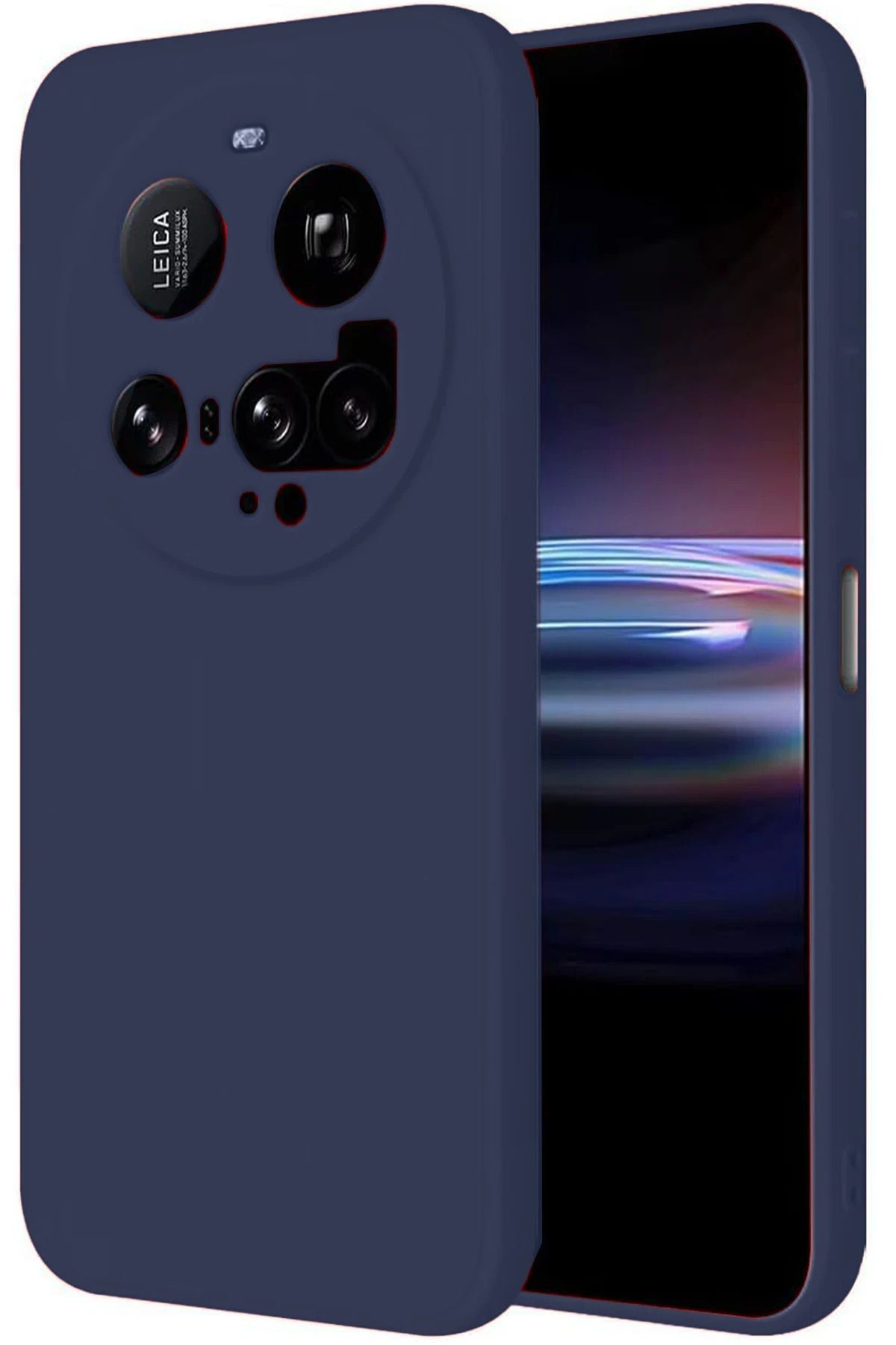 CepteToptan Xiaomi Mi 15 Ultra Kılıf Nano içi Kadife Silikon - Lacivert