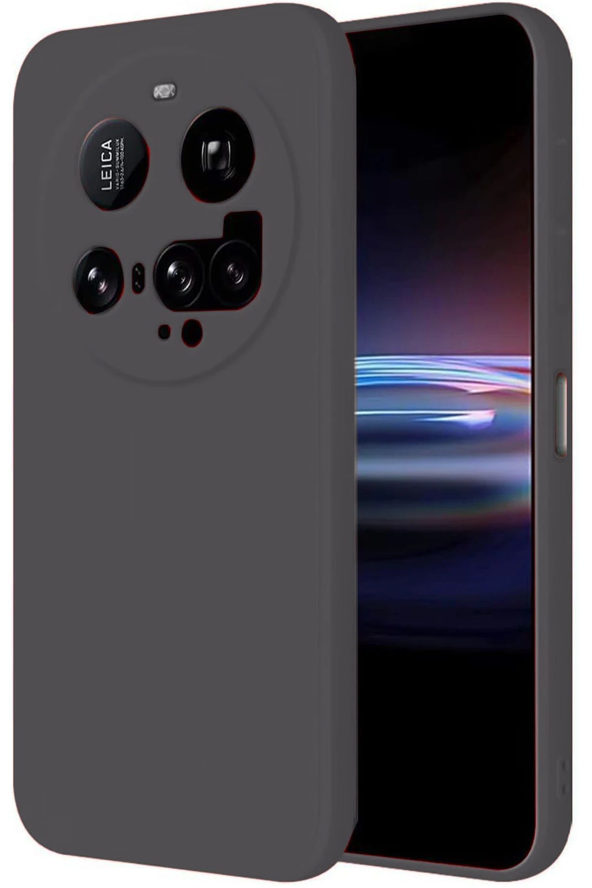 CepteToptan Xiaomi Mi 15 Ultra Kılıf Nano içi Kadife Silikon - Gri