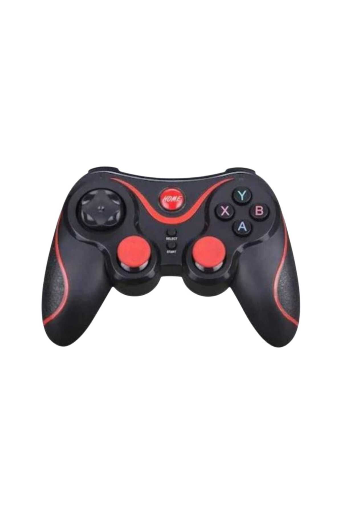 OEM-Wireless Controller, Bluetooth Connection, With Adjustable Holder For Tablet Or Phone, Black/Red 2