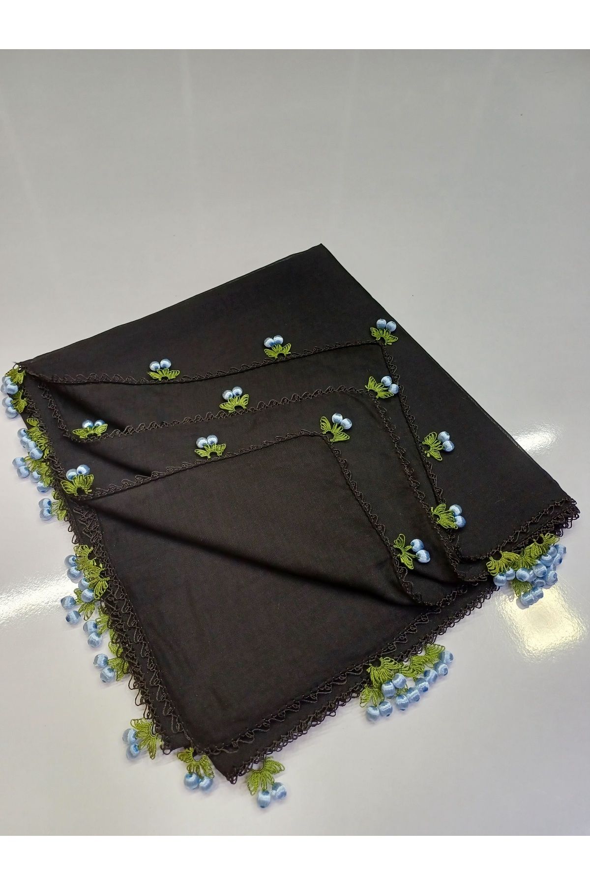 Butik İğne oyalı tülbent