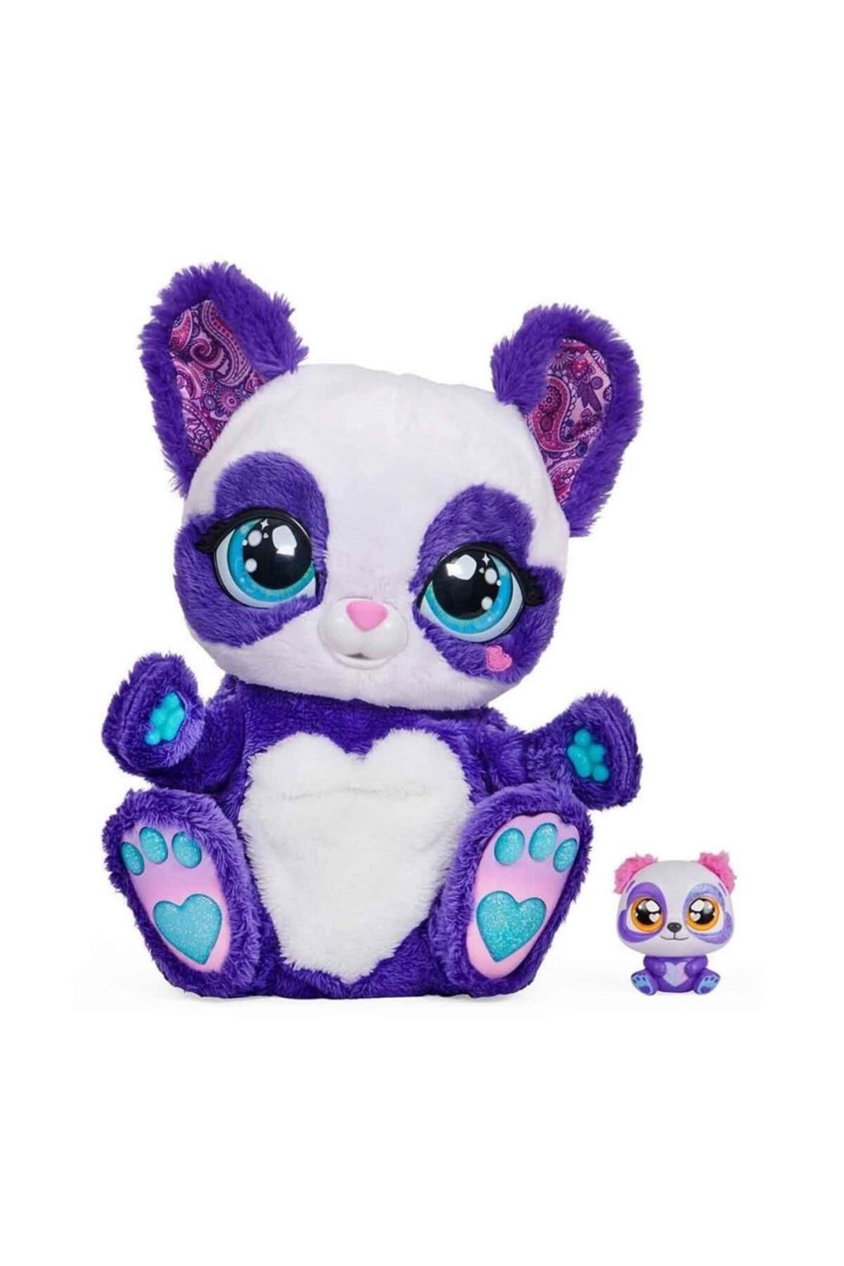 NW NessiWorld Nessiworld 60420 İnteraktif Peluş Panda Peef-a-ROO