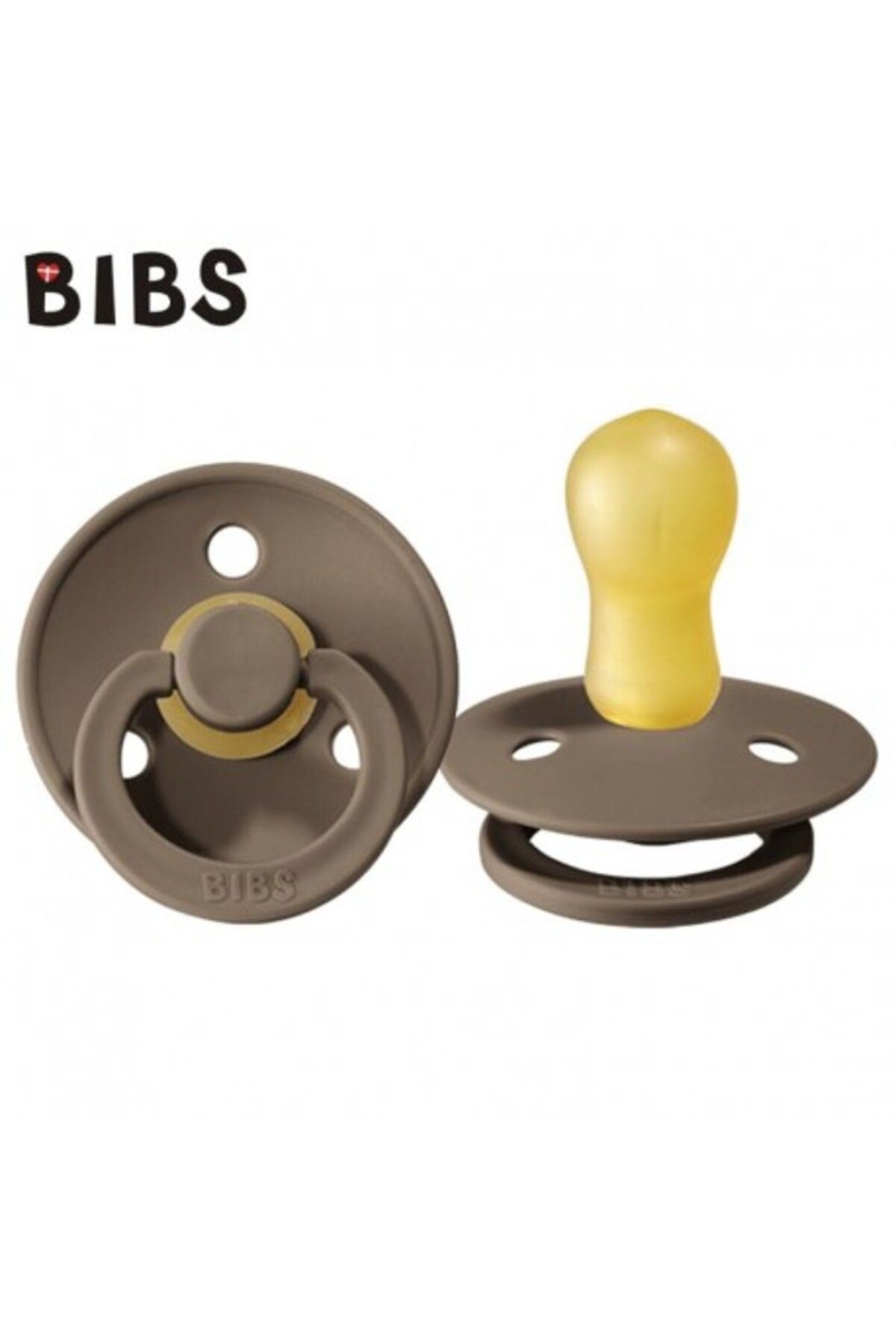 TYYLİ Bibs Colour Kauçuk Emzik 18+ Ay Dark Oak