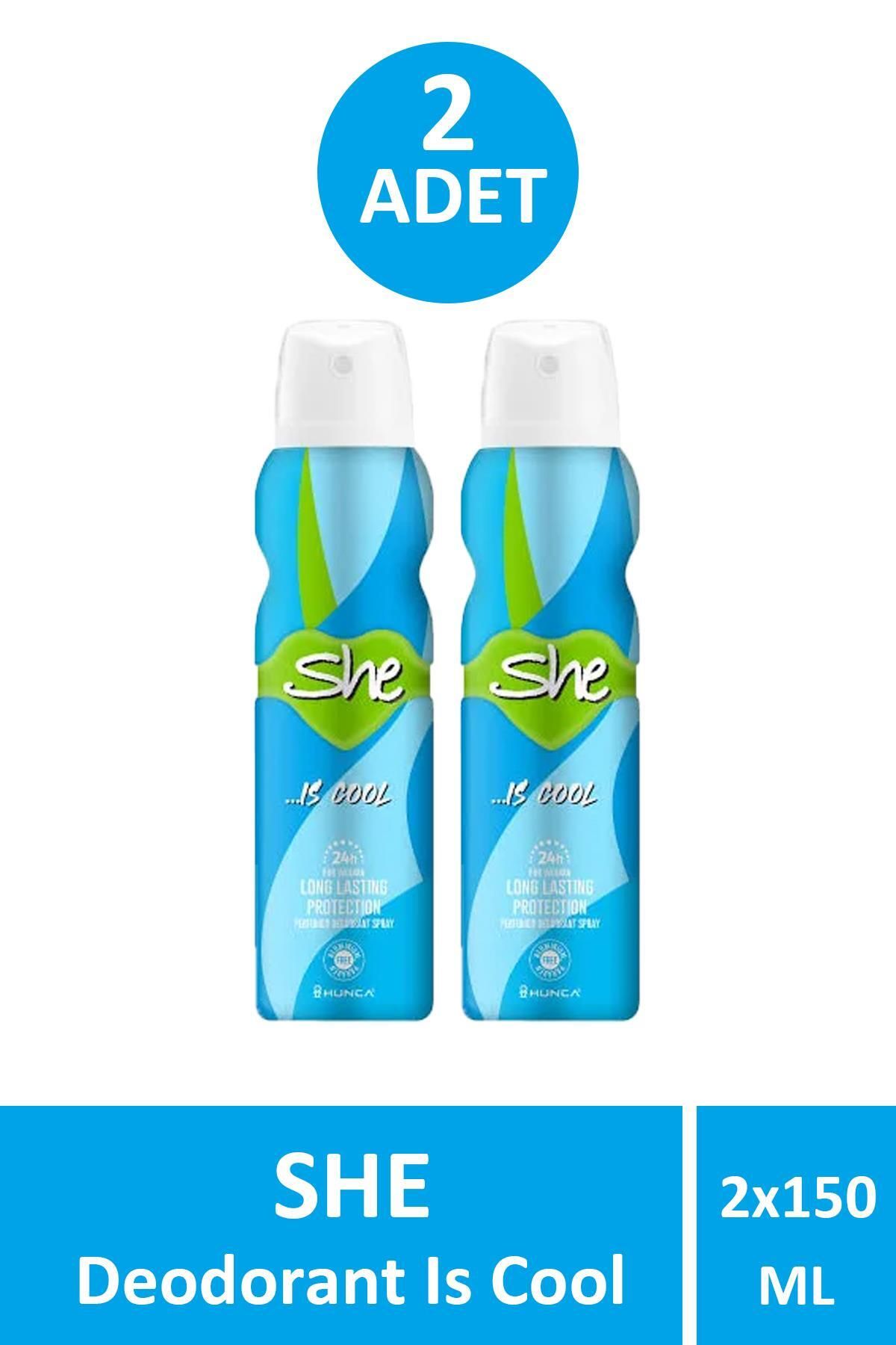 Seddar Collection She Is Cool Kadın Deodorant 150 ml 2 Adet
