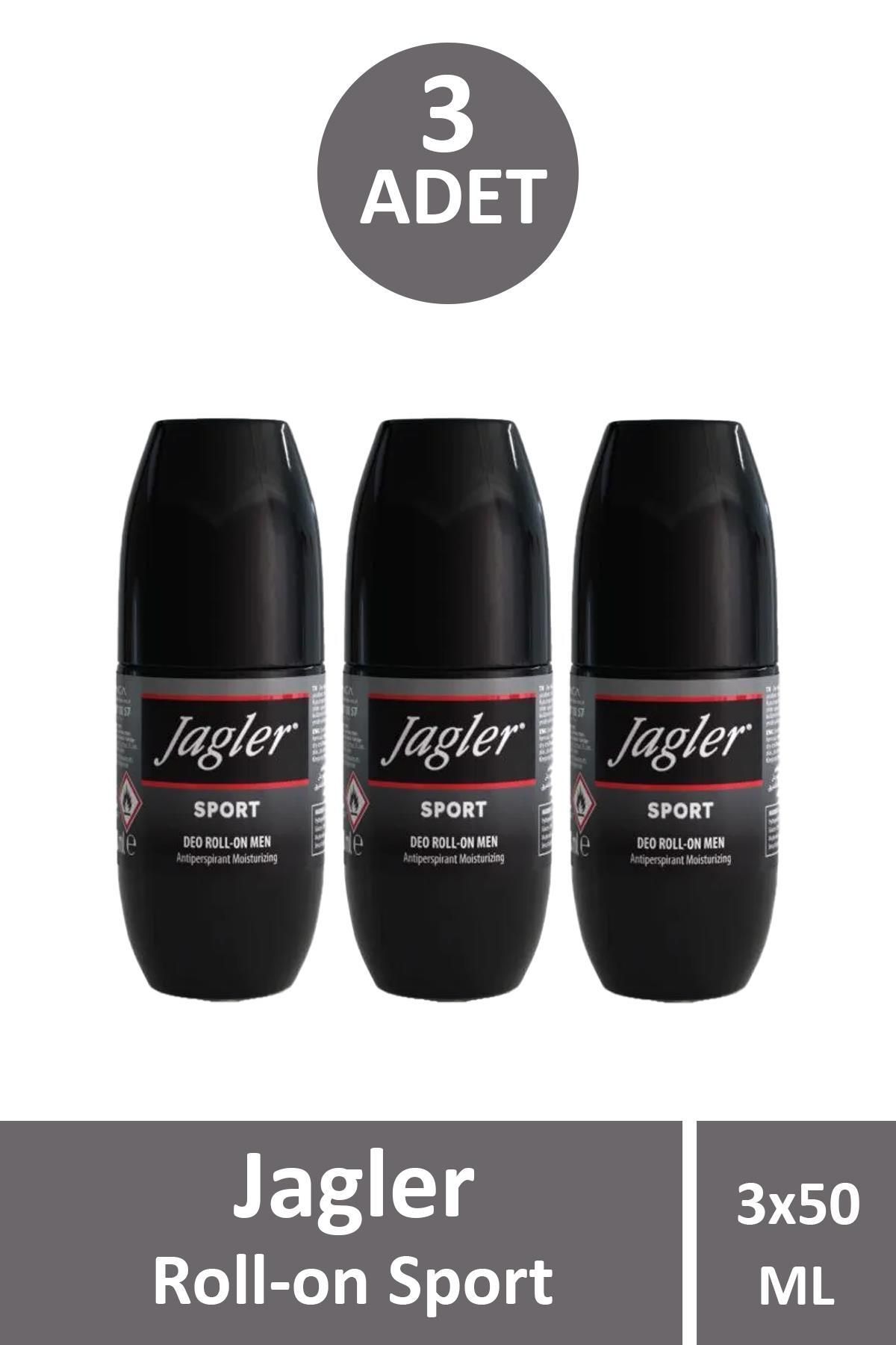 Seddar Collection Jagler Sport Erkek Roll-On 50 ml 3 Adet
