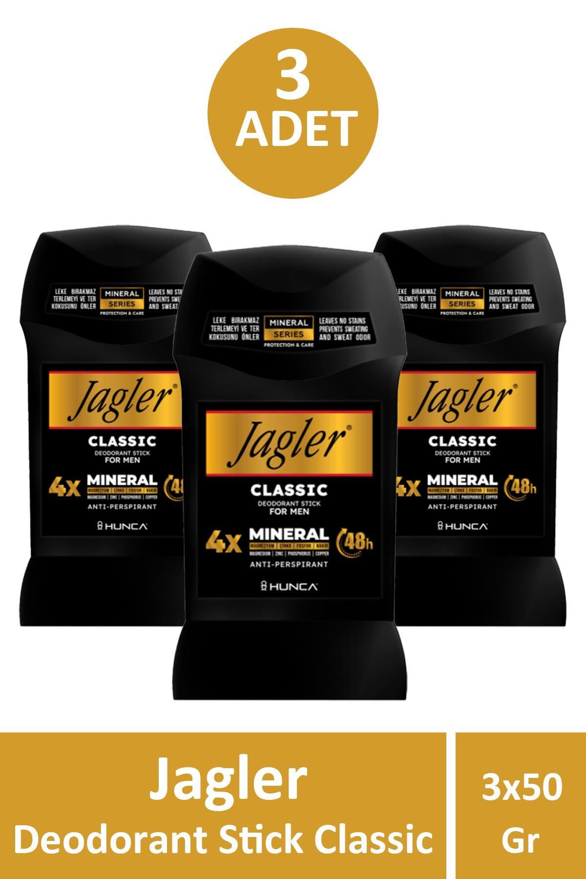 Seddar Collection JaglerDeodorant Stick For Men 50 gr 3 Adet