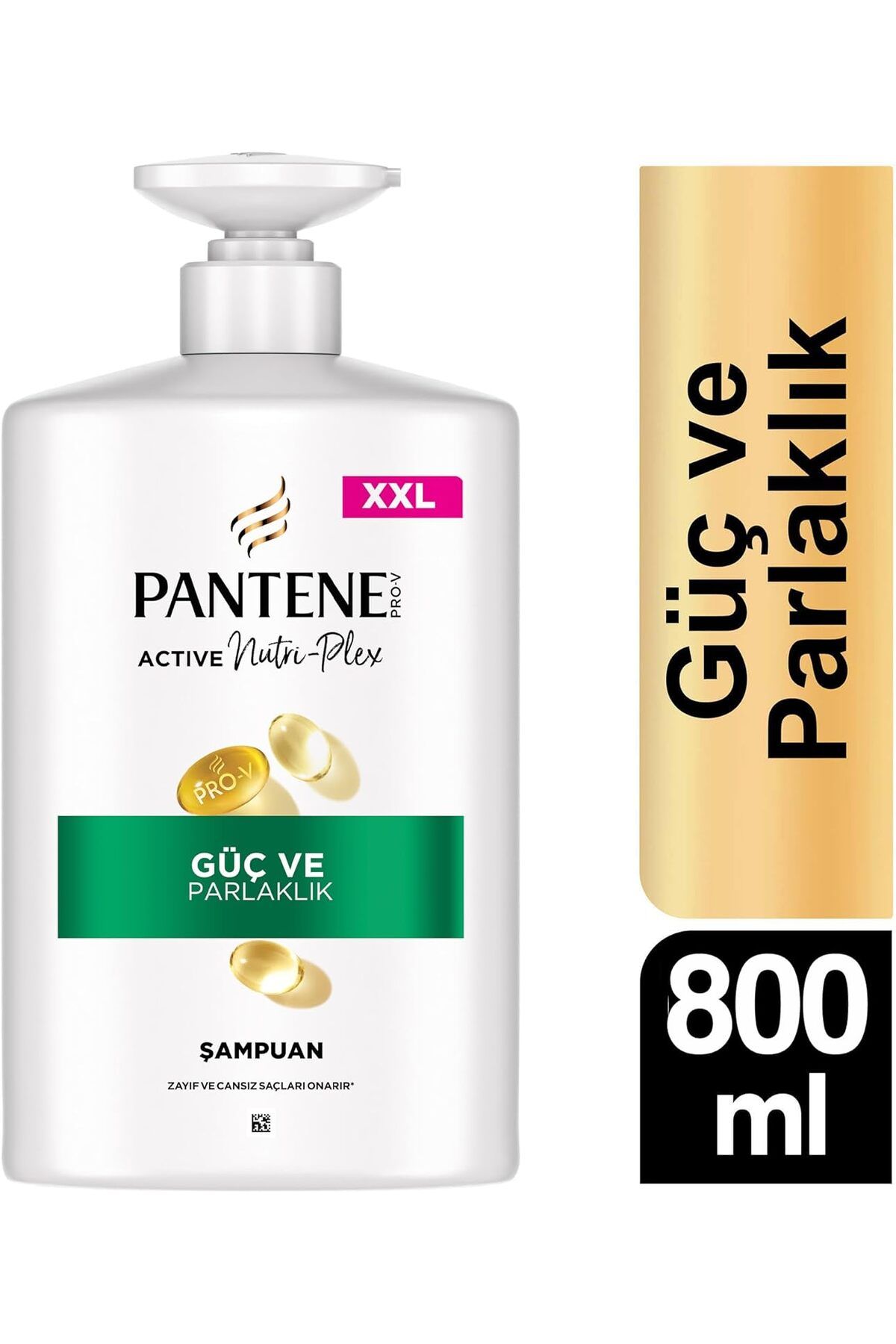 Pantene-Strength and Shine Shampoo 800 ml 2