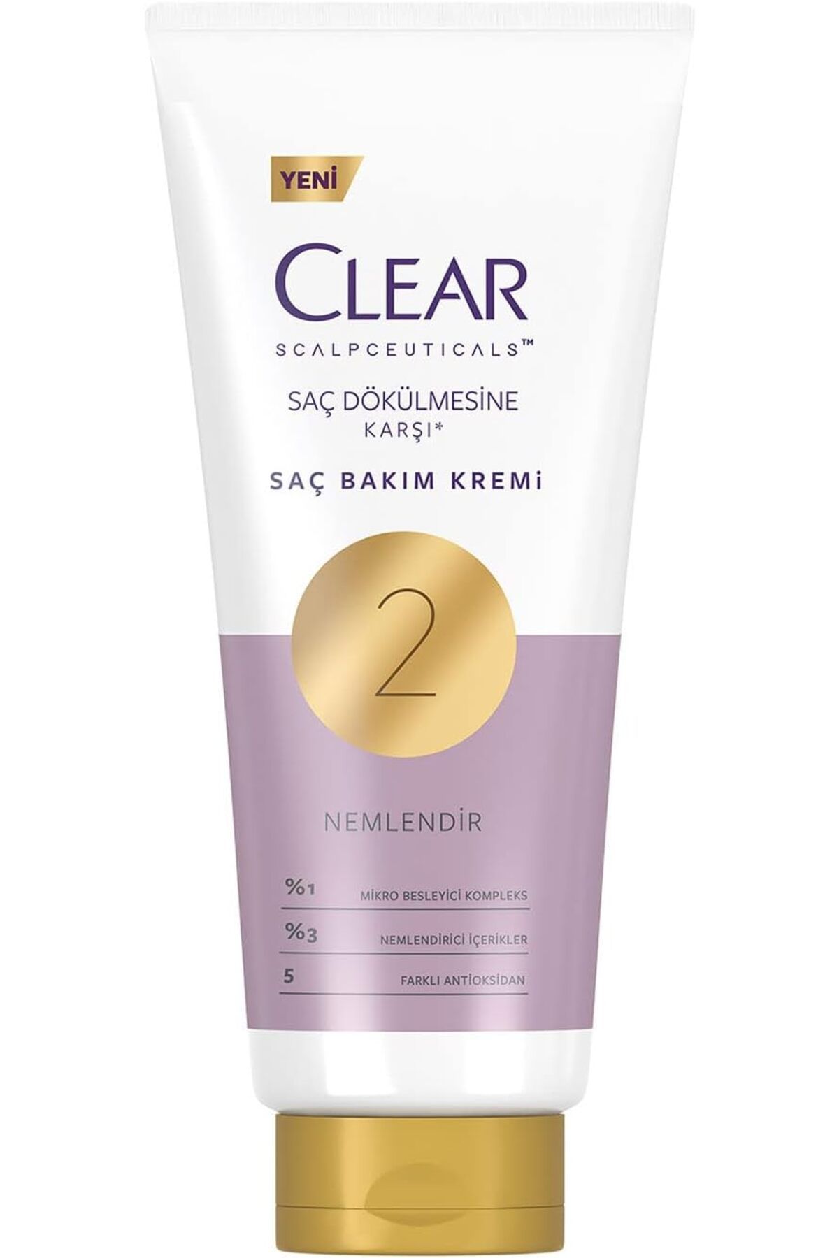 CLEARTEST Clear Scalpceuticals Saç Bakım Kremi Saç Dökülmesine Karşı 170 ml