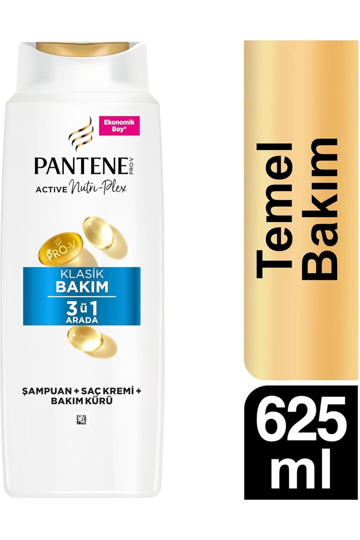 Pantene-Basic Care 3 in 1 Shampoo 625 ml 2