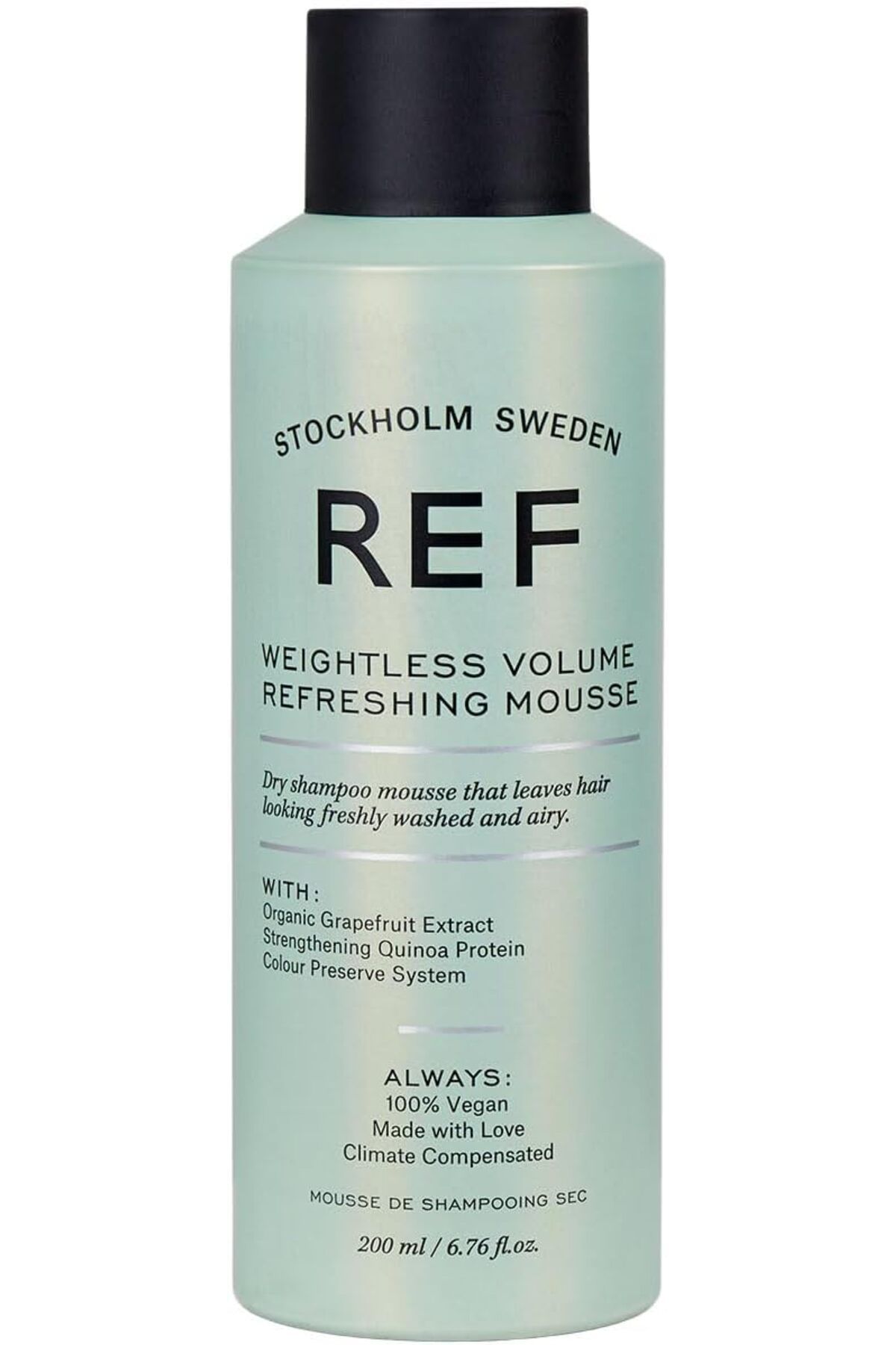 REF STOCKHOLM -Ref Weıghtless Volume Refreshıng Mousse 200 ml Köpük Kuru Şampuan