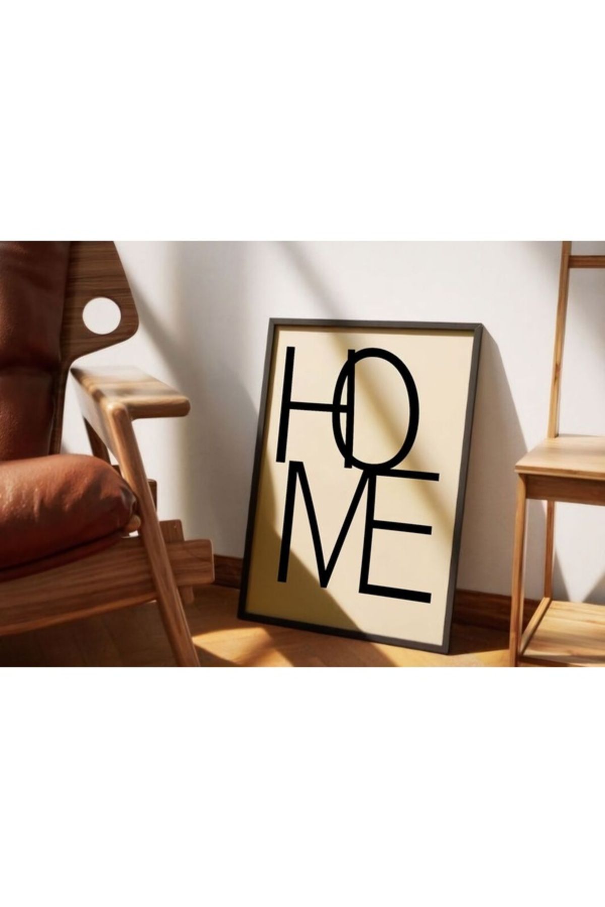 molisdesignco Home Yazılı Poster, Çerçevesiz Poster