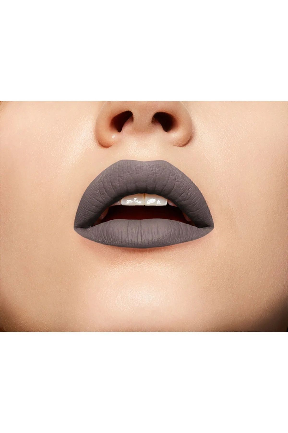 AymiyA Super Stay Matte Ink Unnude Likit Mat Ruj - 90 Huntress - Gri