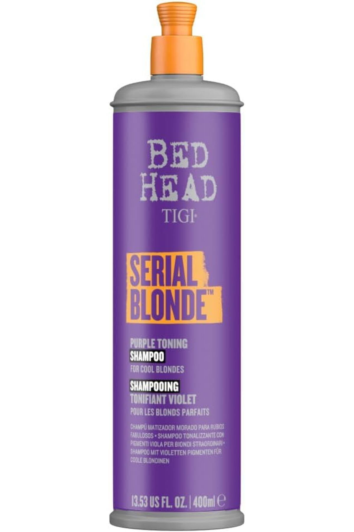Tigi Bed Head Serial Blond Purple Sarı Saçlar için Mor Şampuan 400 ml