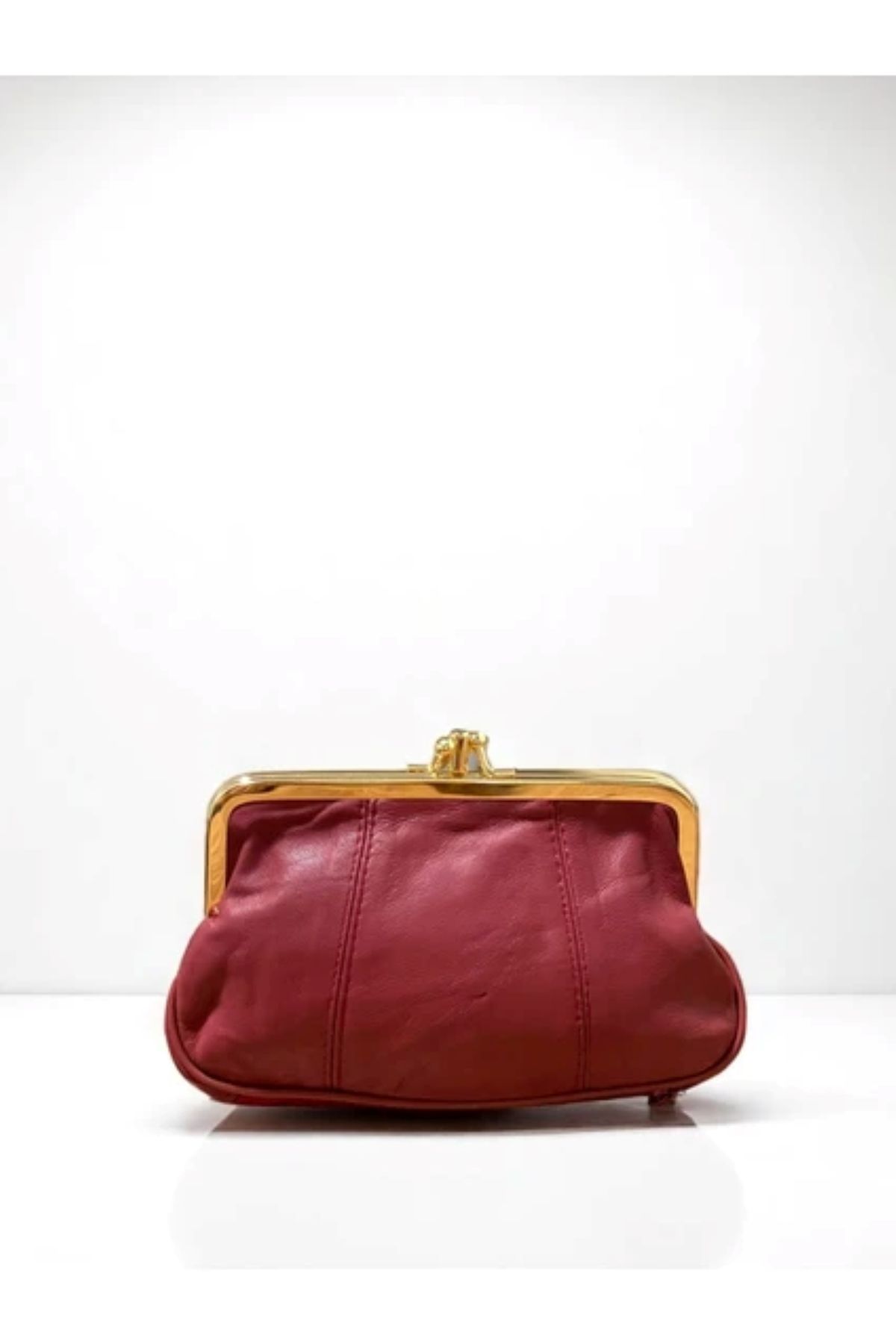 FHD BAGS Kadın Deri Bozuk Ve Kağıt Para 6 Bölmeli Astarlı Ve Fermuarlı Cüzdan