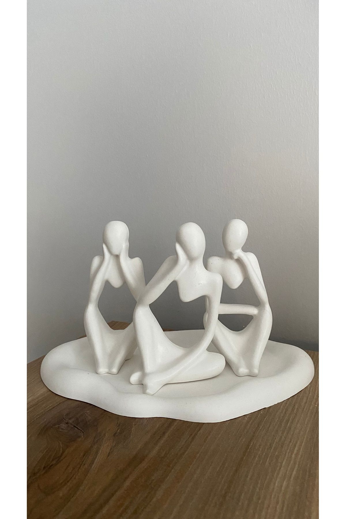 so'lis collection Bohem 3lü Alçı Figür Set
