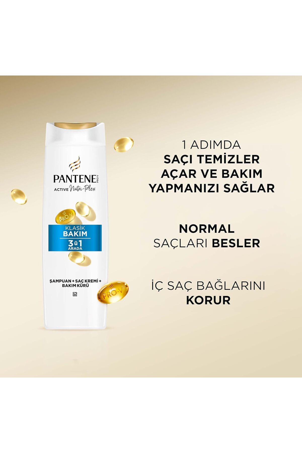 Pantene-Basic Care 3 in 1 Shampoo 625 ml 5