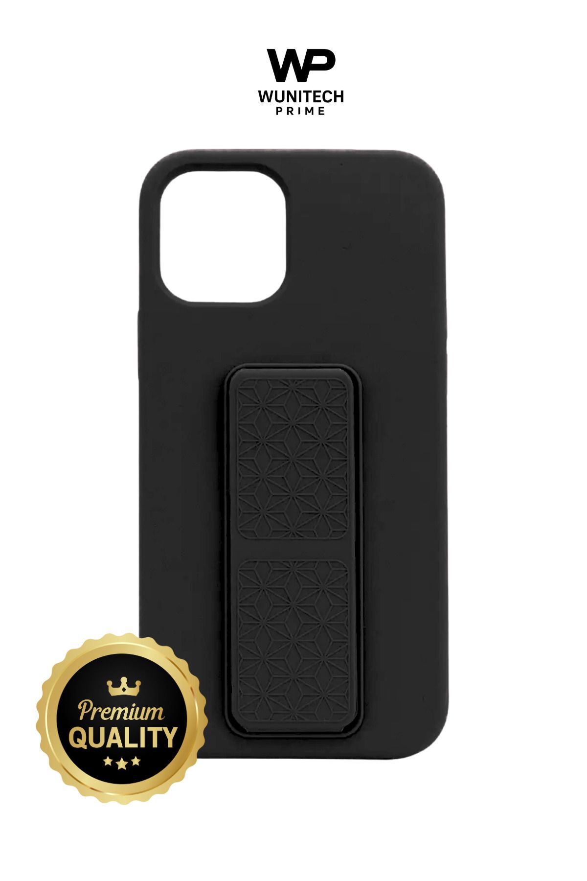 WUNİT Apple Iphone 13-14 Uyumlu Stantlı Renkli Silikon kılıf