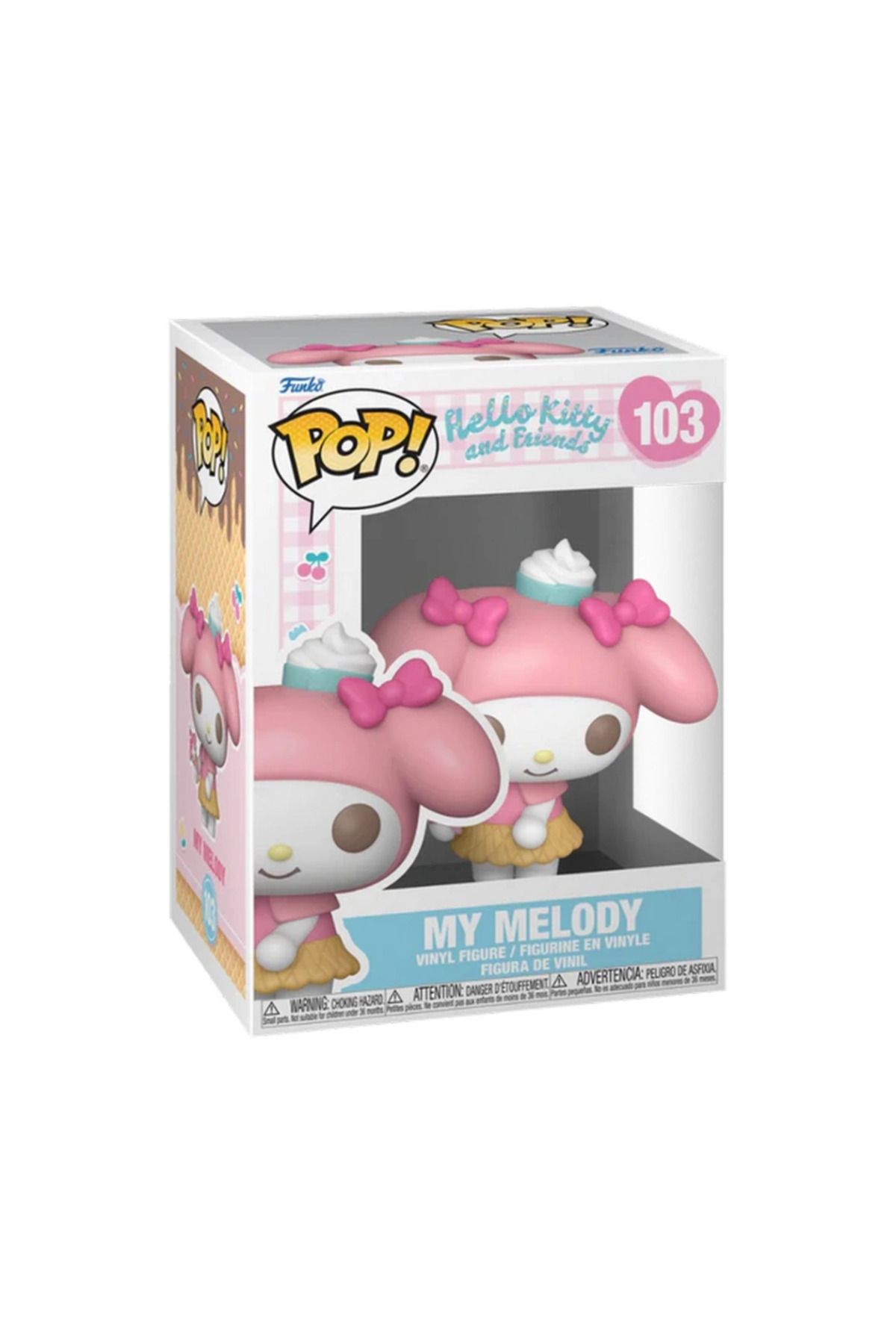 NW NessiWorld Nessiworld Funko POP Sanrio: Hello Kitty - My Melody (Ice Cream)