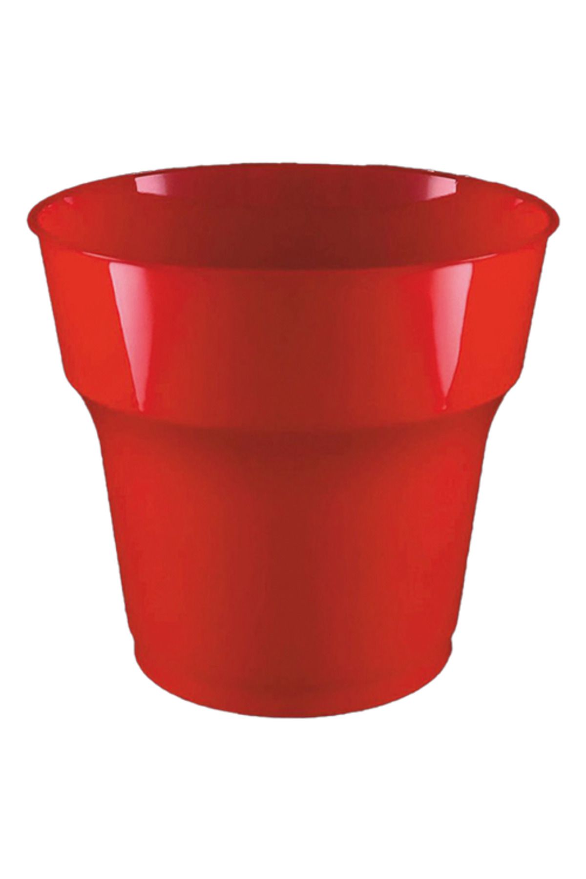 KOLİTÜRK Kırmızı Kristal Parti Bardağı 25'li Paket - Koli İçi 40 Paket