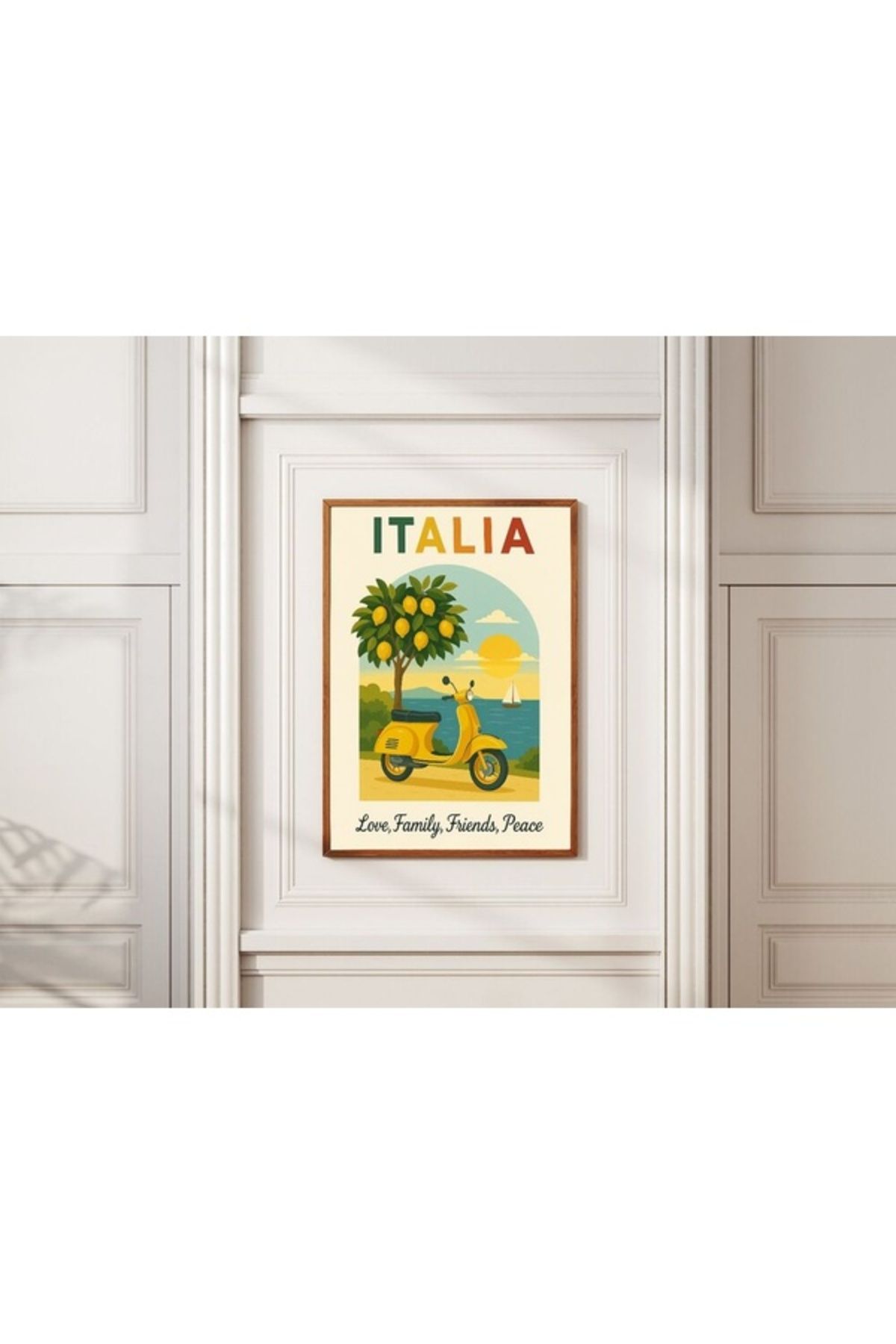 molisdesignco İtalya Poster, Çerçevesiz Poster