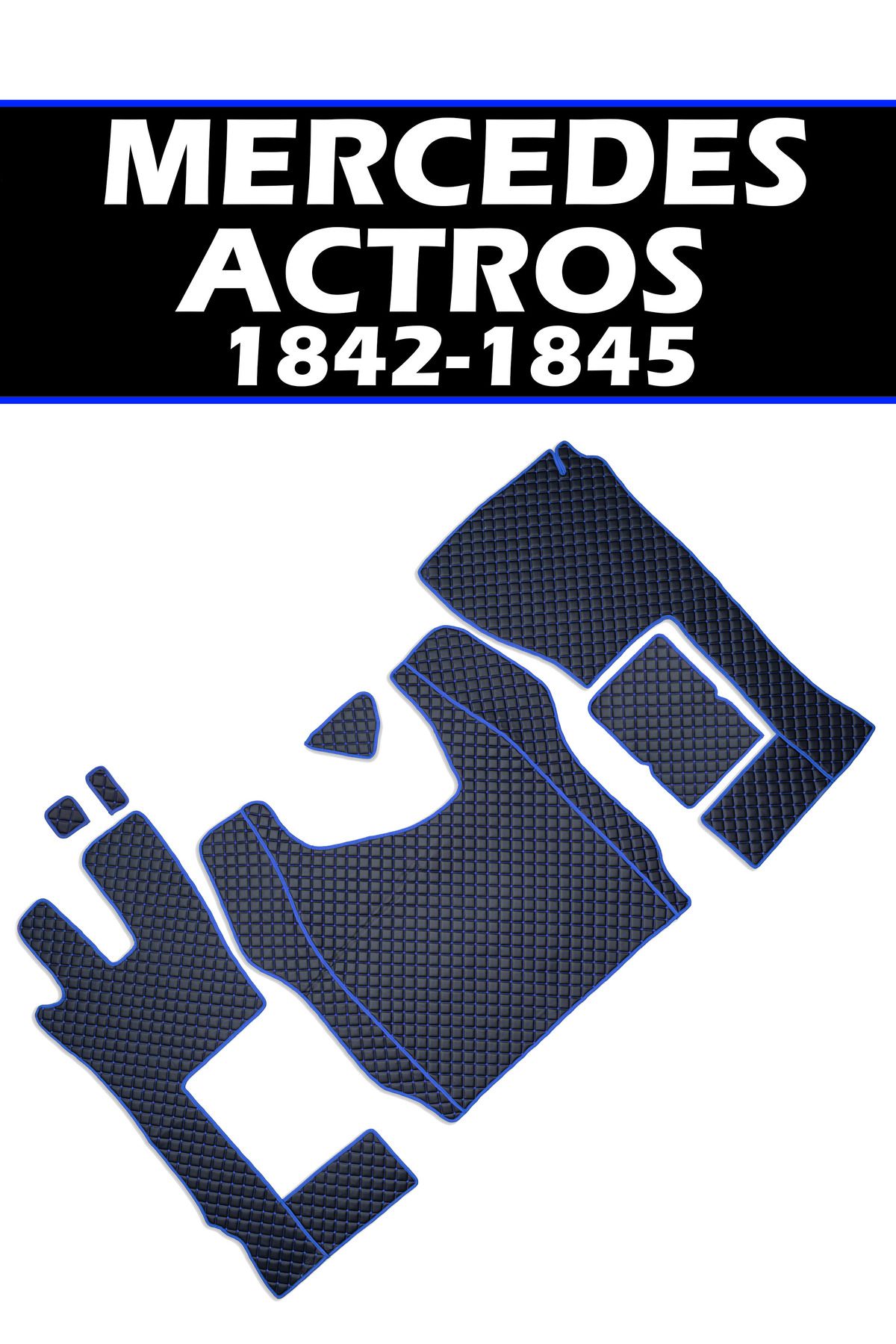 VIPTIRSHOP MERCEDES ACTROS 1842-1845 (2016-2024) (MOTOR ÜSTÜ YÜKSEK MODEL) DERİ KAPİTONE PASPAS