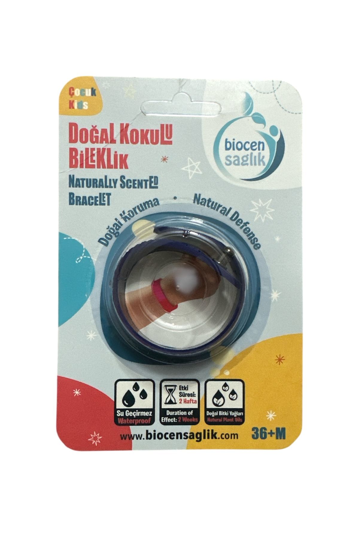 BIOCEN Sivrisinek Kovucu Doğal Bileklik