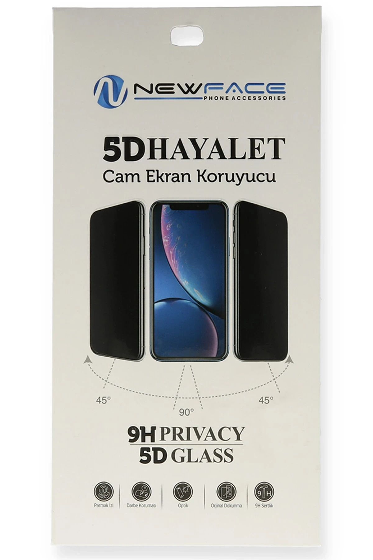 CepteToptan Samsung Galaxy A21S 5D Hayalet Cam Ekran Koruyucu