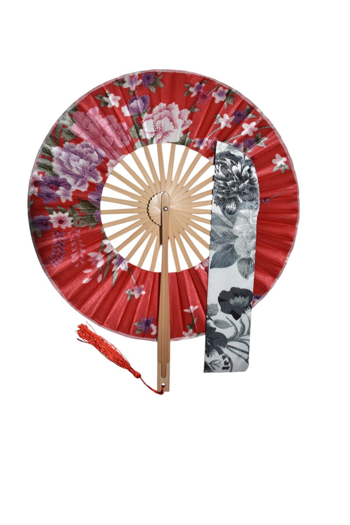 YELPAZE DÜNYASI Yuvarlak Japon Yelpaze Özel Kesesinde