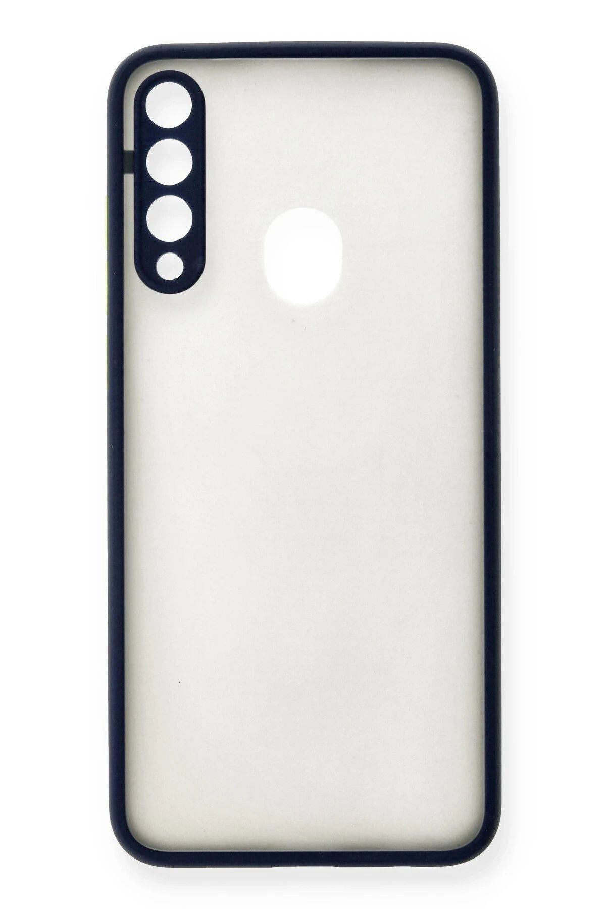 CepteToptan Huawei Y6P Kılıf Montreal Silikon Kapak - Lacivert