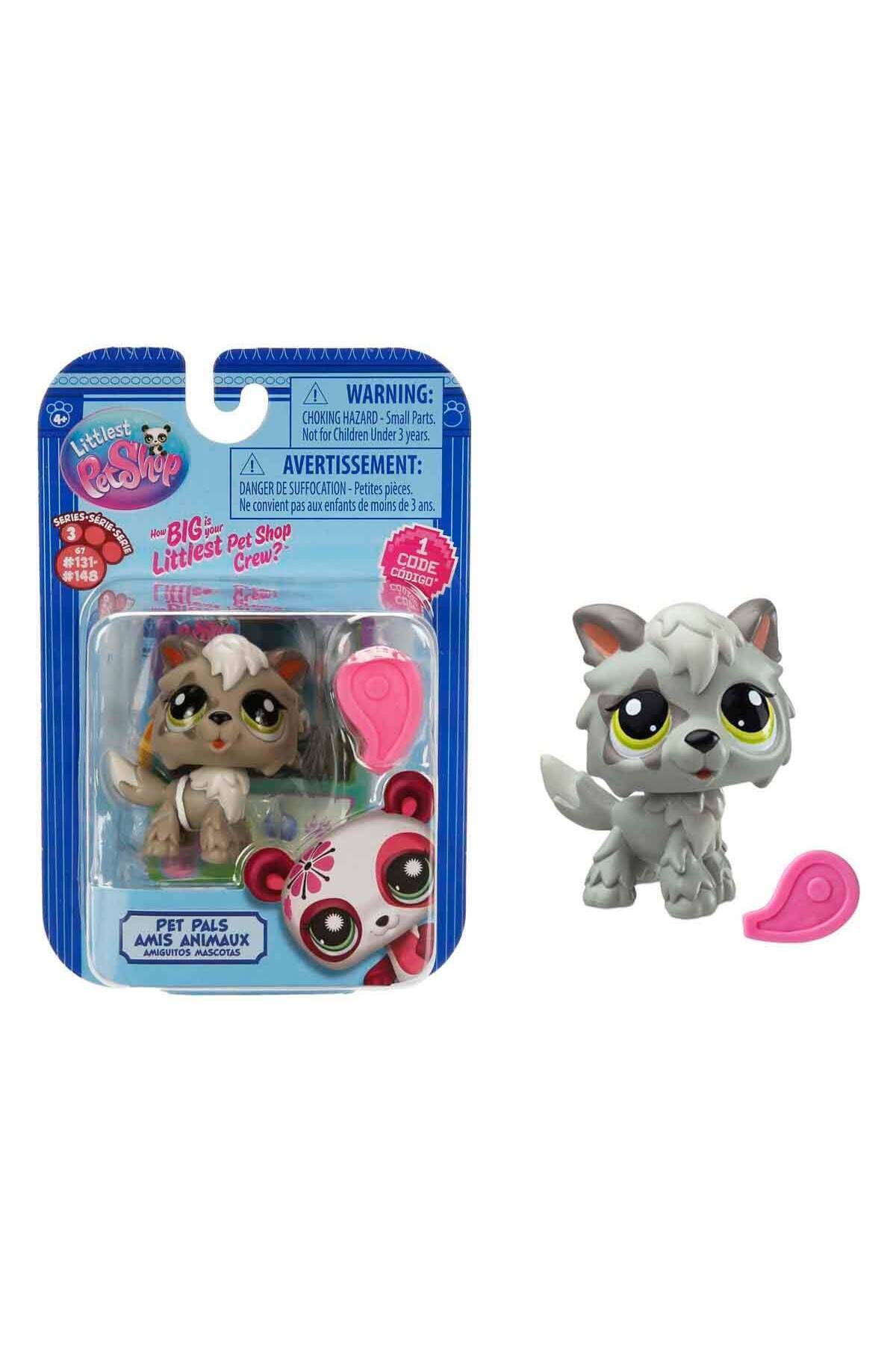 TOYFEST Littlest Pet Shop Minişler Tekli Paket Seri : 3 - NO :148 - Kurt