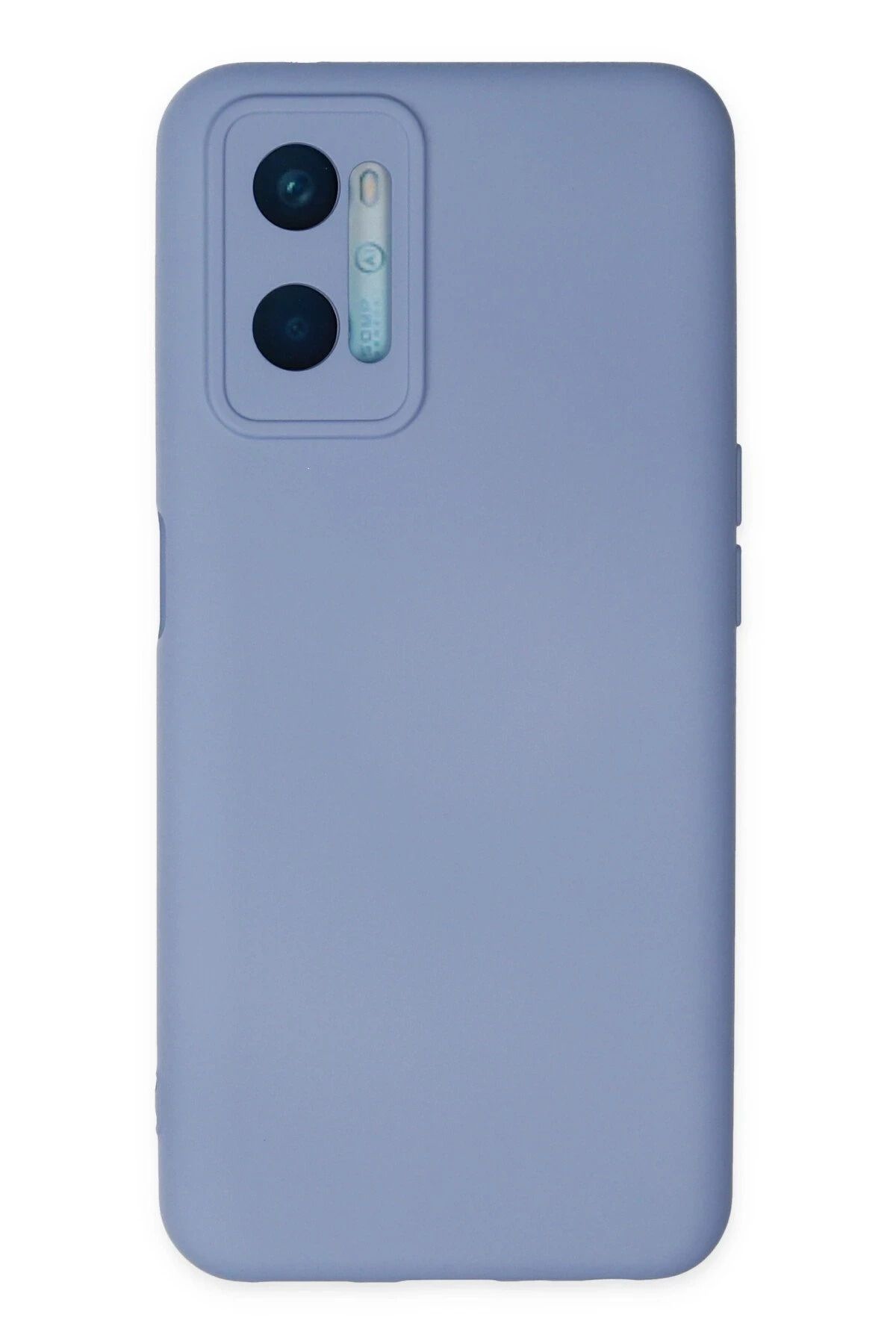 CepteToptan Oppo A96 Kılıf Nano içi Kadife Silikon - Lila