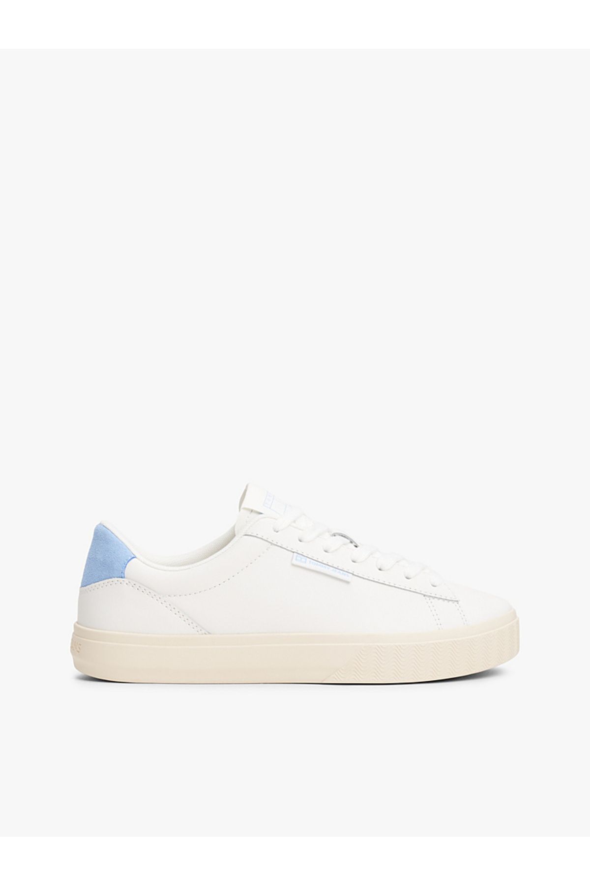 Tommy Hilfiger Leather Contrast Panel Trainers
