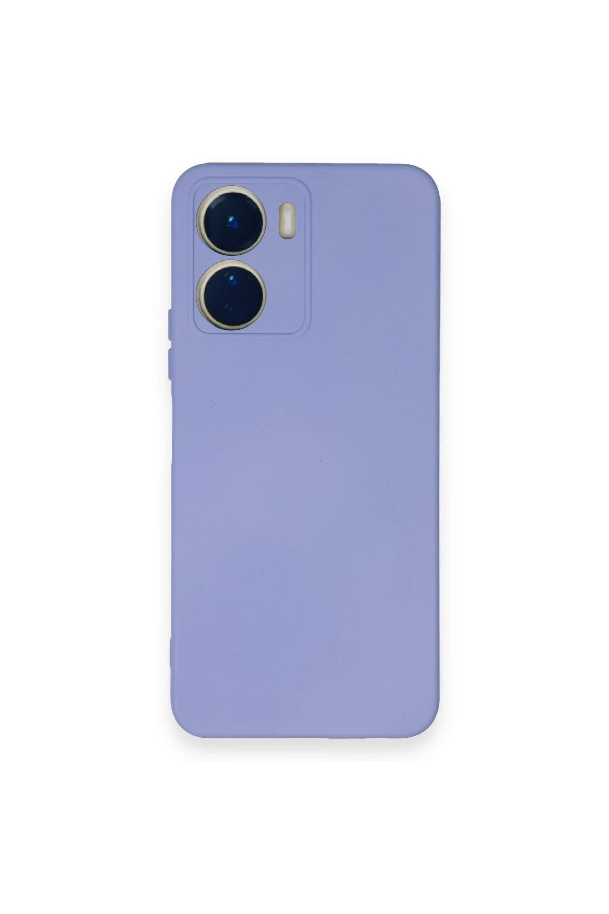 CepteToptan Vivo Y16 Kılıf Nano içi Kadife Silikon - Lila