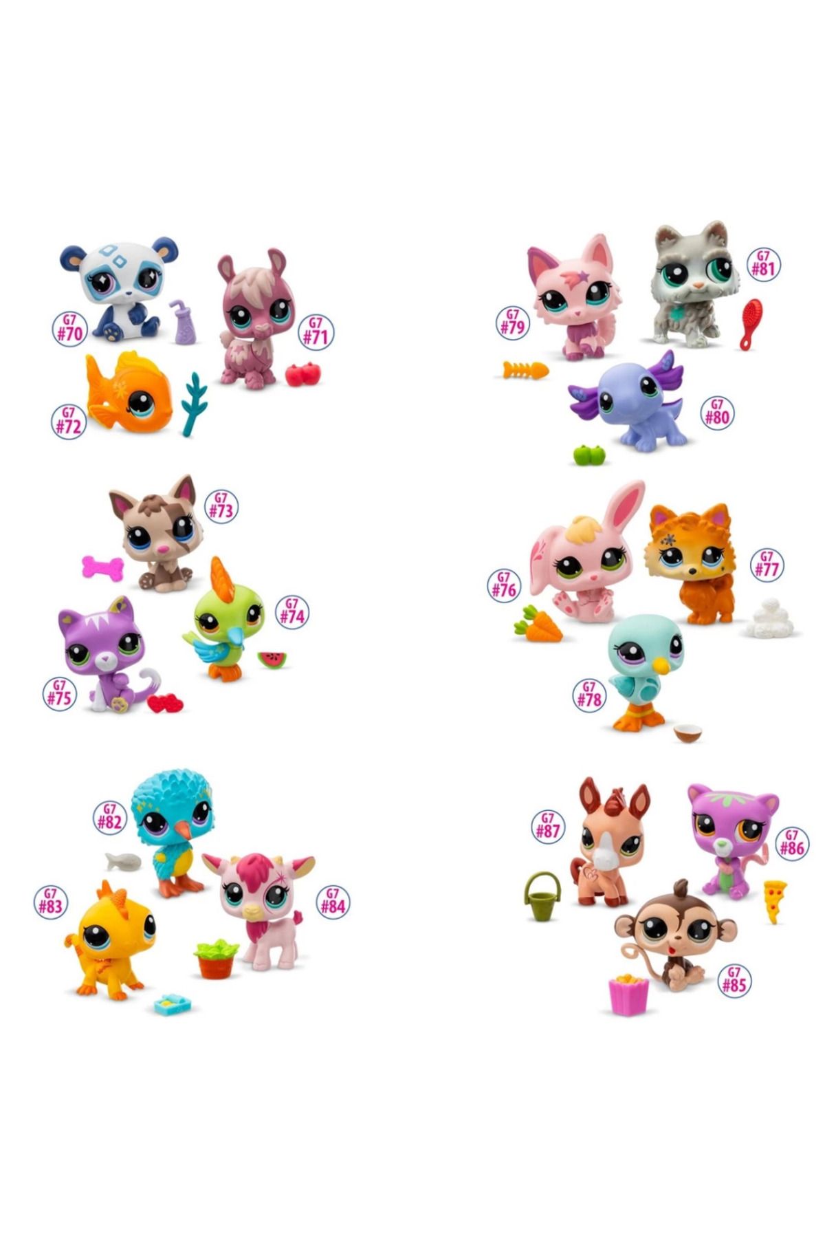 NW NessiWorld Nessiworld Minişler 2'li Figür Set S3