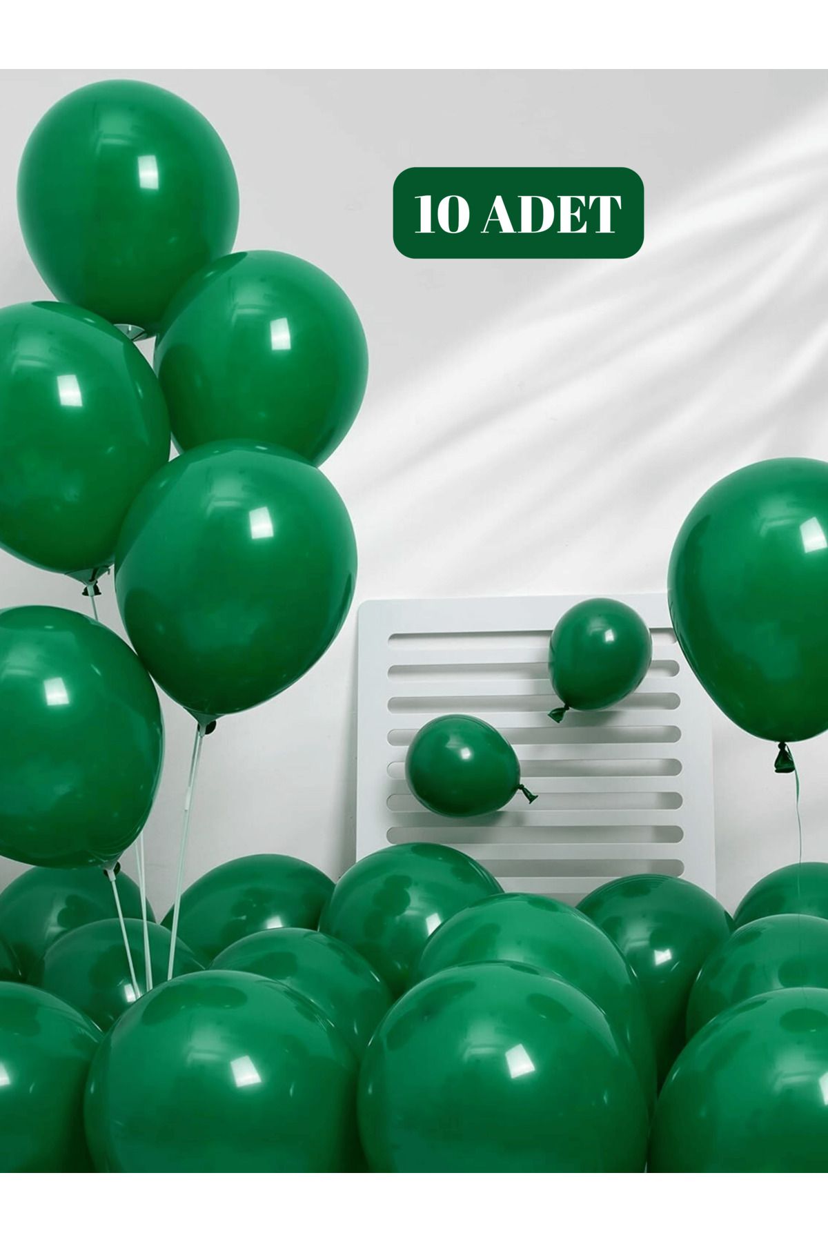 Bunloon Pastel Yeşil Balon Seti | 12 İnç Doğa Temalı Dekoratif Balon