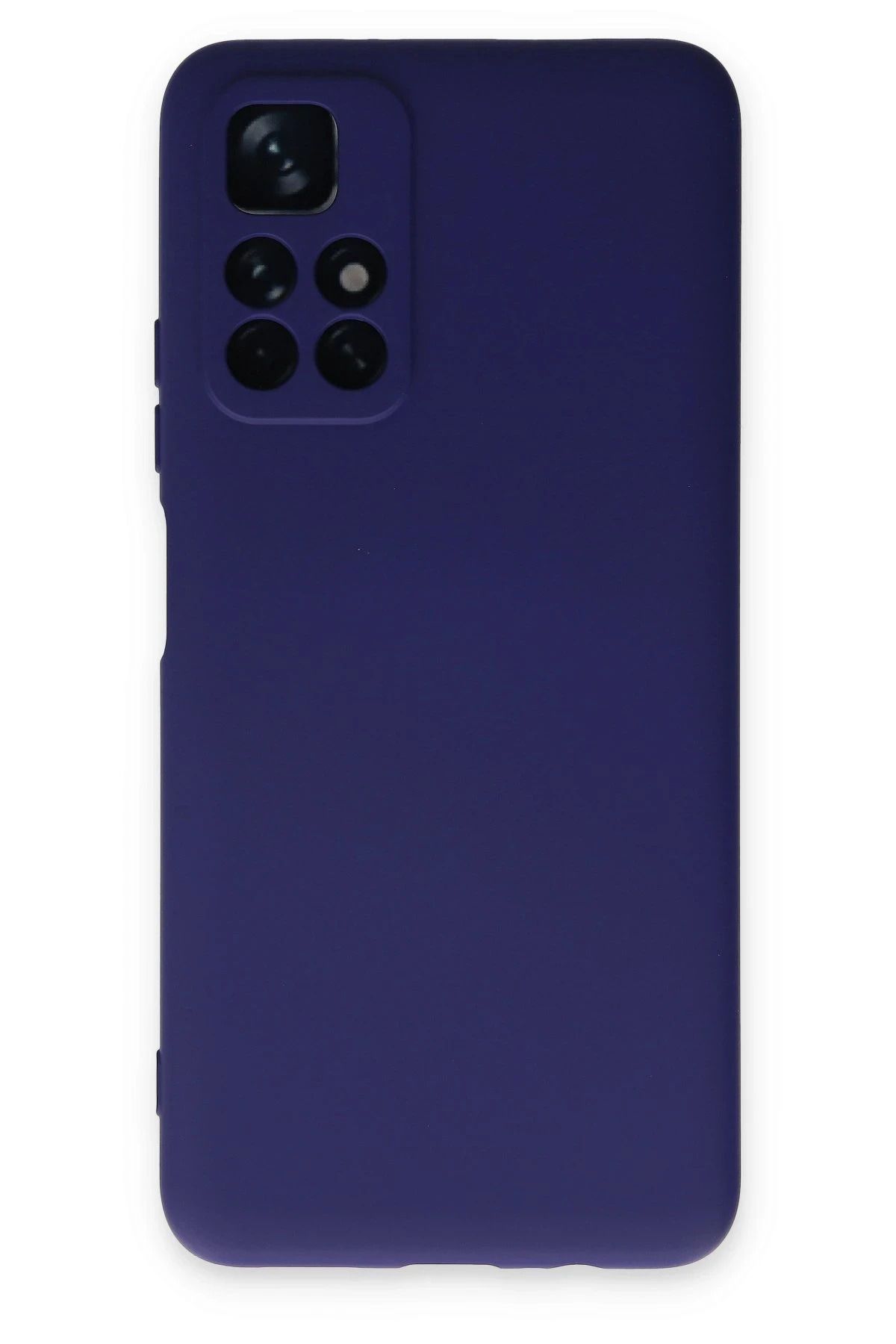 CepteToptan Xiaomi Redmi Note 11T Kılıf Nano içi Kadife Silikon - Mor