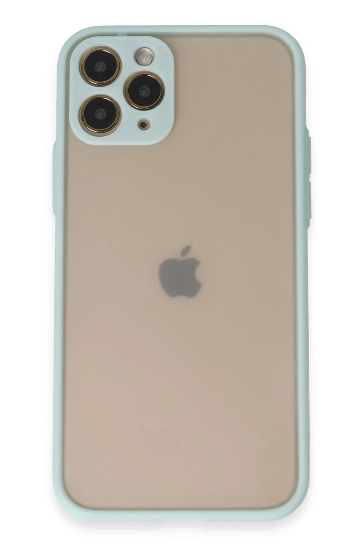 CepteToptan iPhone 11 Pro Kılıf Montreal Silikon Kapak - Turkuaz