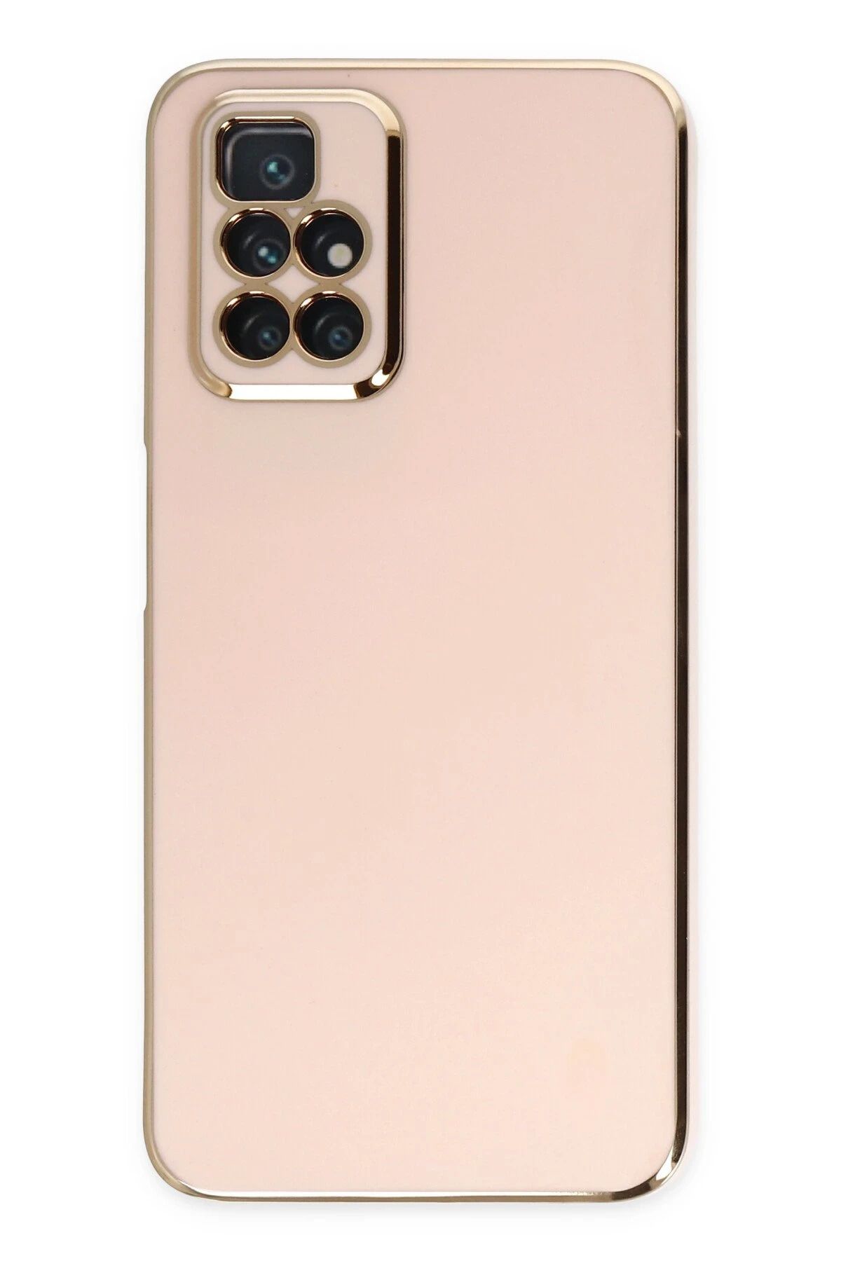 CepteToptan Xiaomi Redmi 10 2022 Kılıf Volet Silikon - Pembe