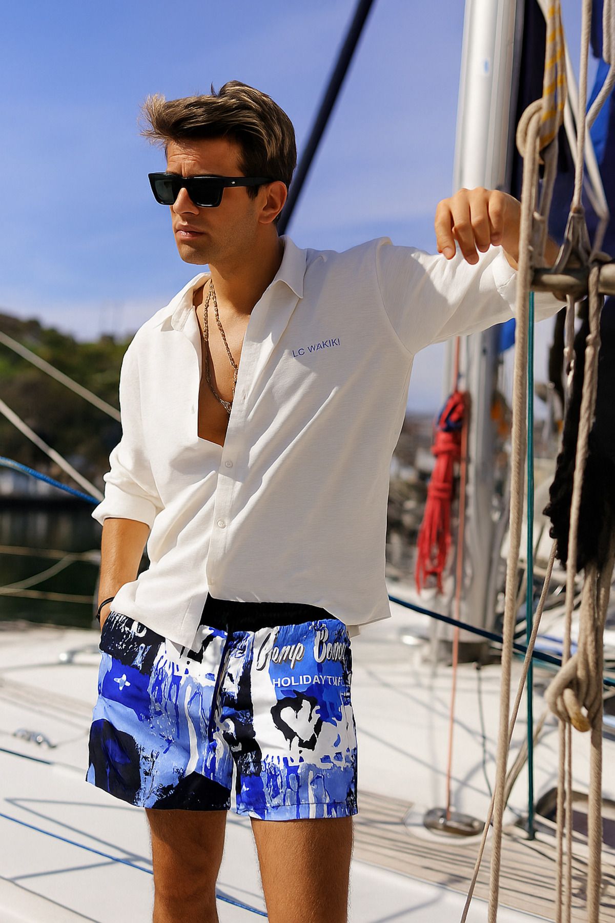 LC Waikiki hızlı kuruyan beachwear erkek deniz şort