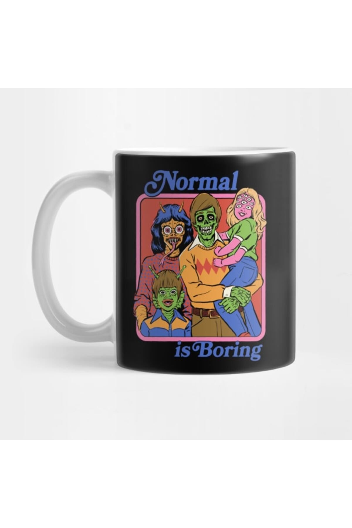 Pixxa Normal Is Boring - Normal Sıkıcıdır Kupa Bardak