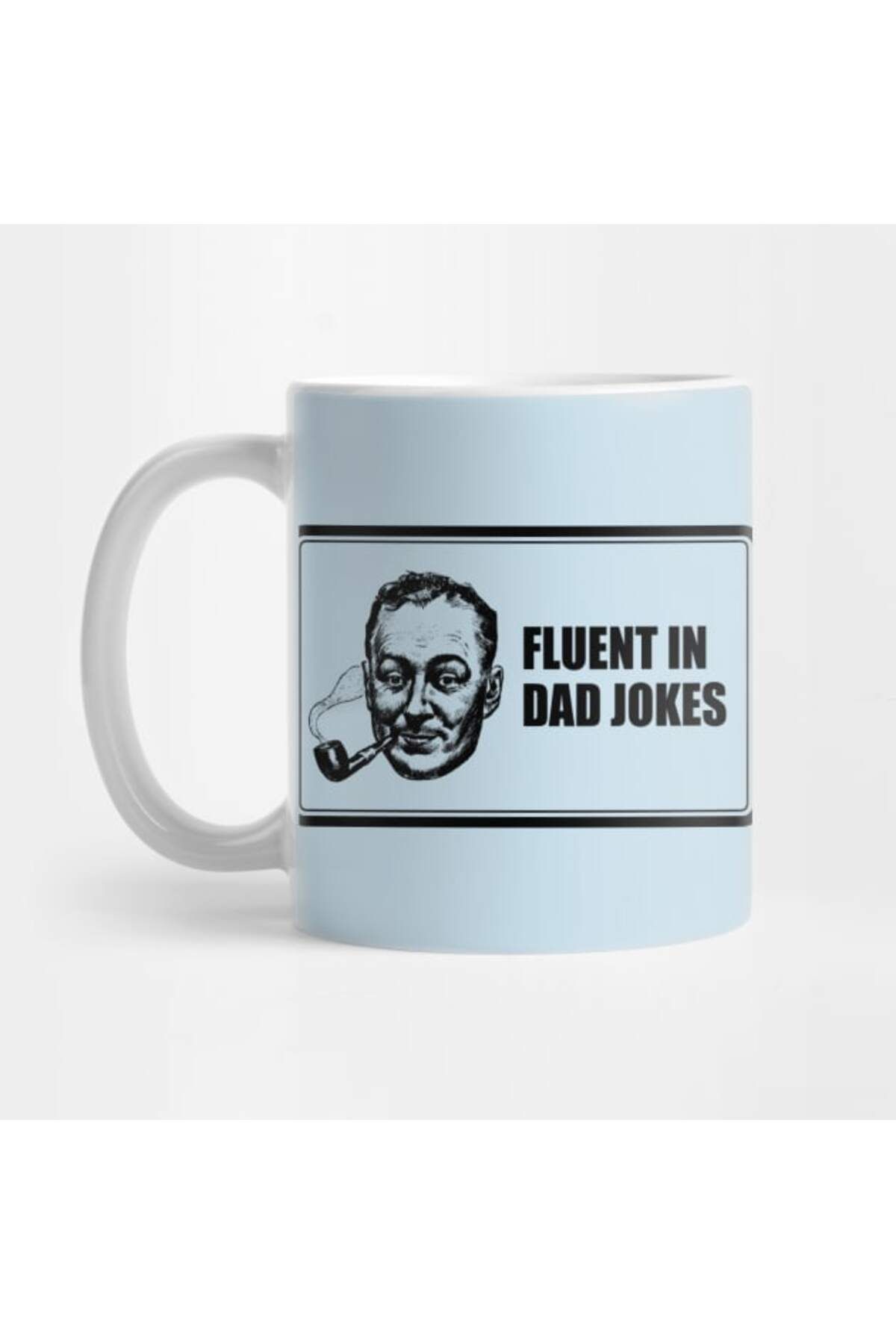 Pixxa-Fluent in Dad Jokes Mug Cup 1